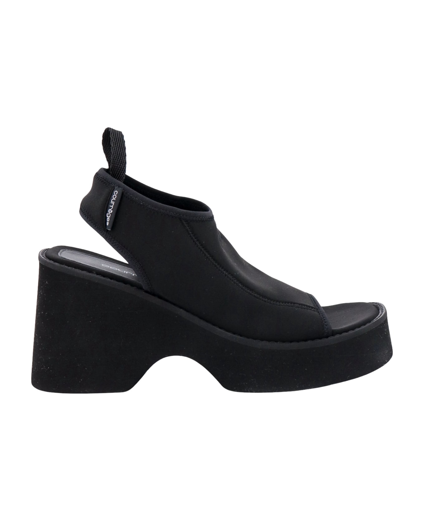 Courrèges Sandals - Black