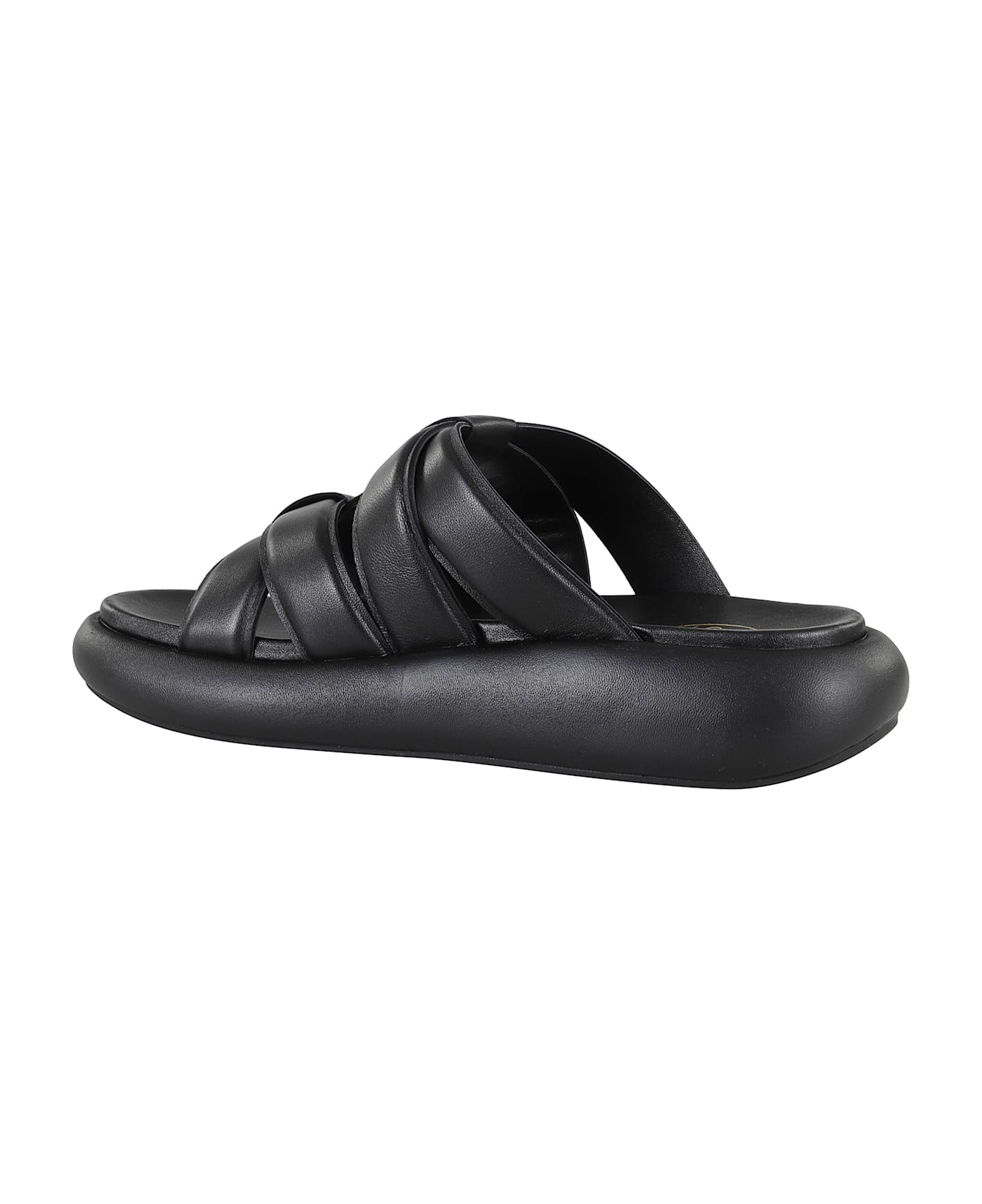 Ash Nappa Foulard - Black