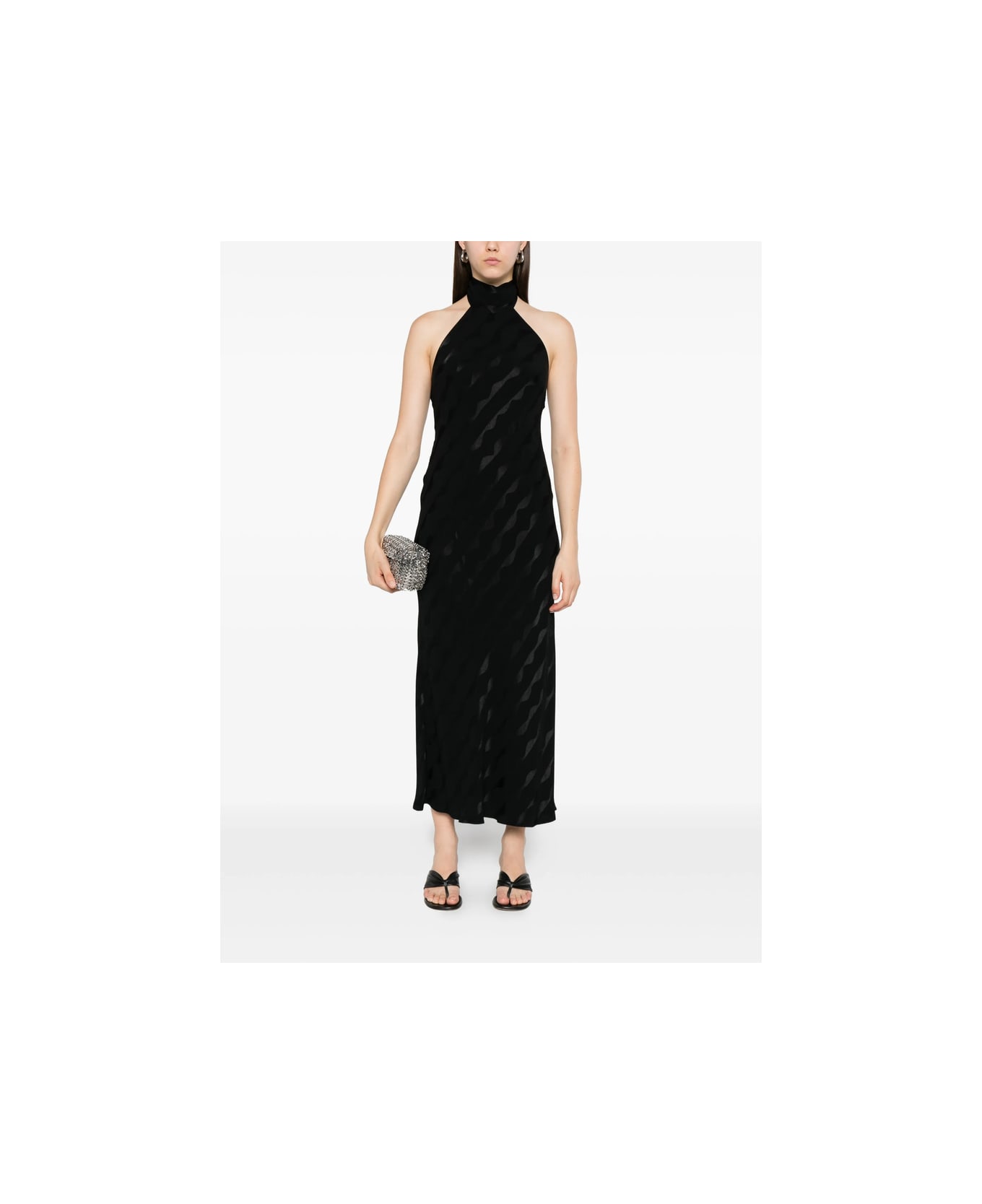RIXO Dress - BLACK