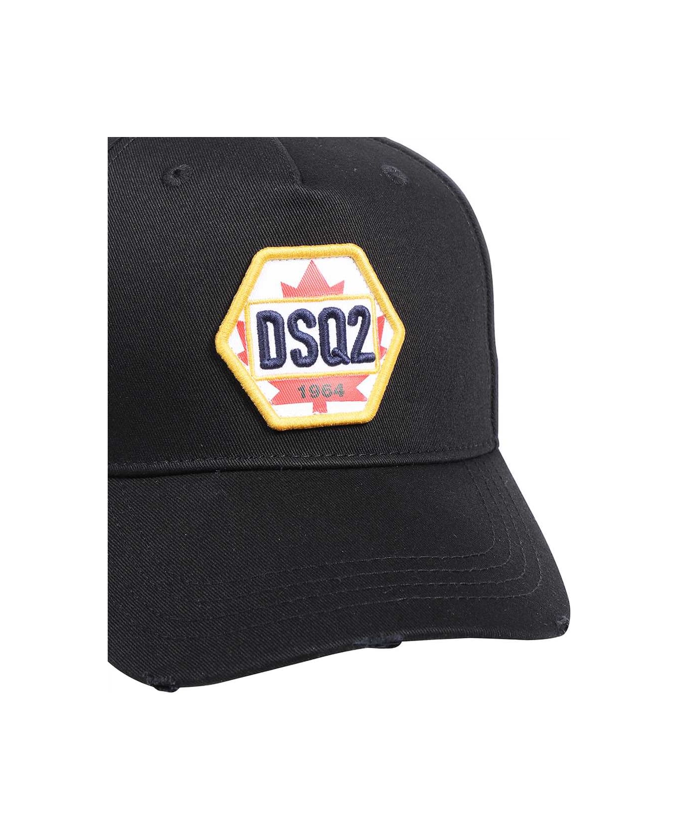 Dsquared2 Baseball Cap - black 帽子