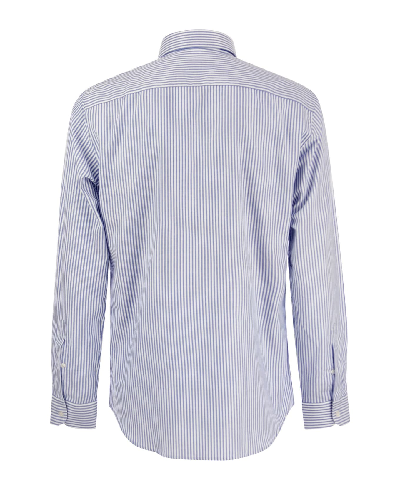 Fay Shirt With French Collar - Blue