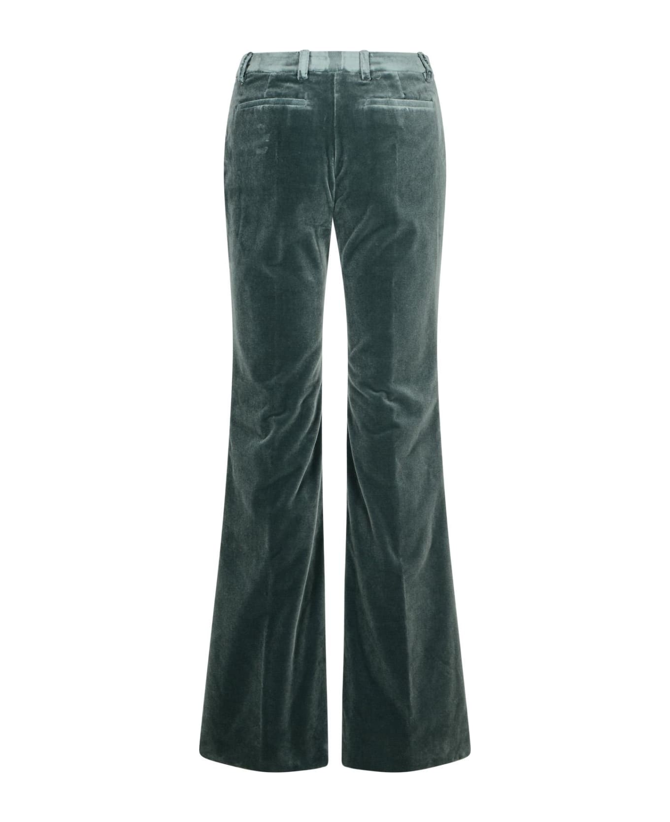 Etro Green Cotton Pants - Green