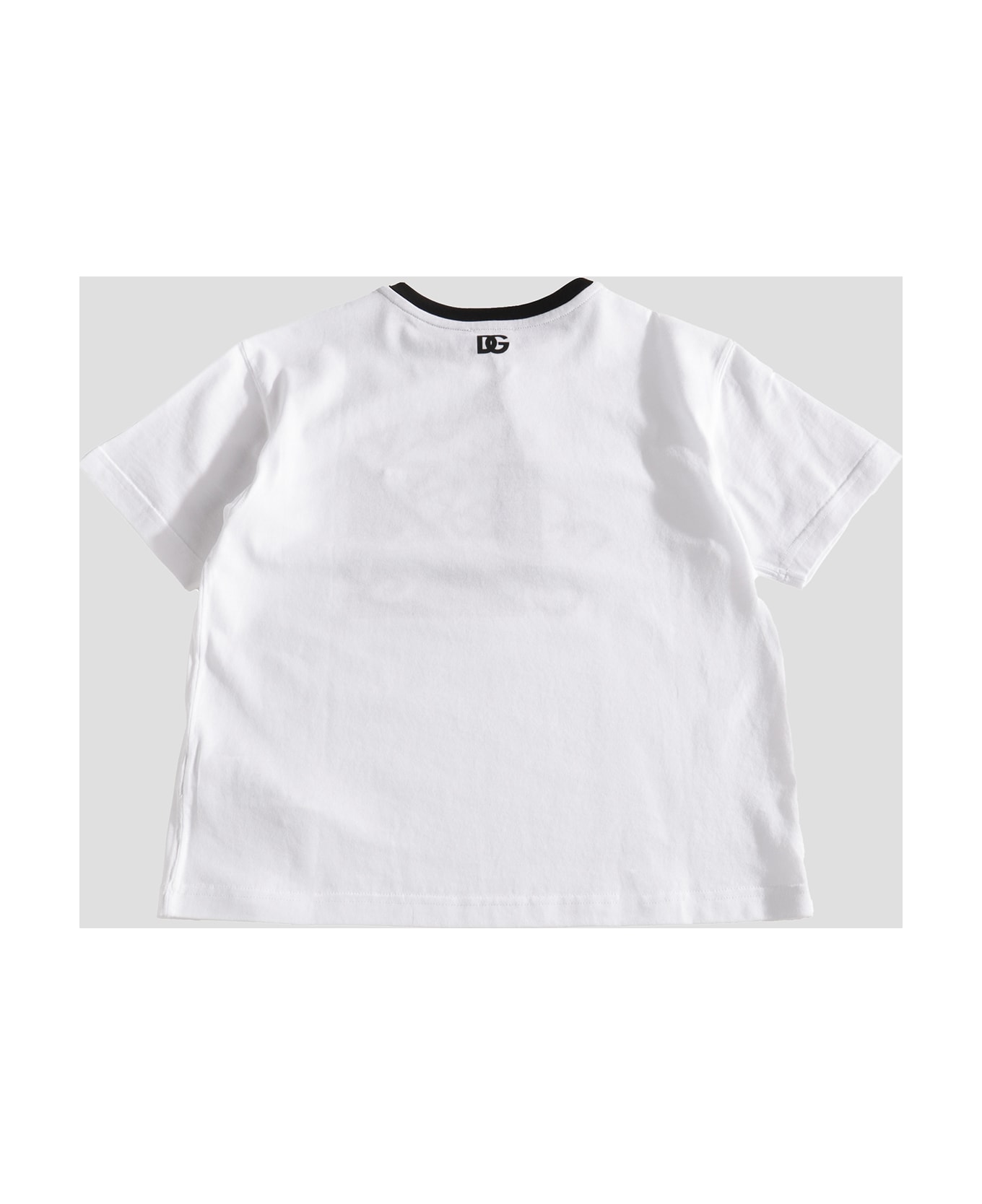 Dolce 
Gabbana White Cotton T-shirt - White
