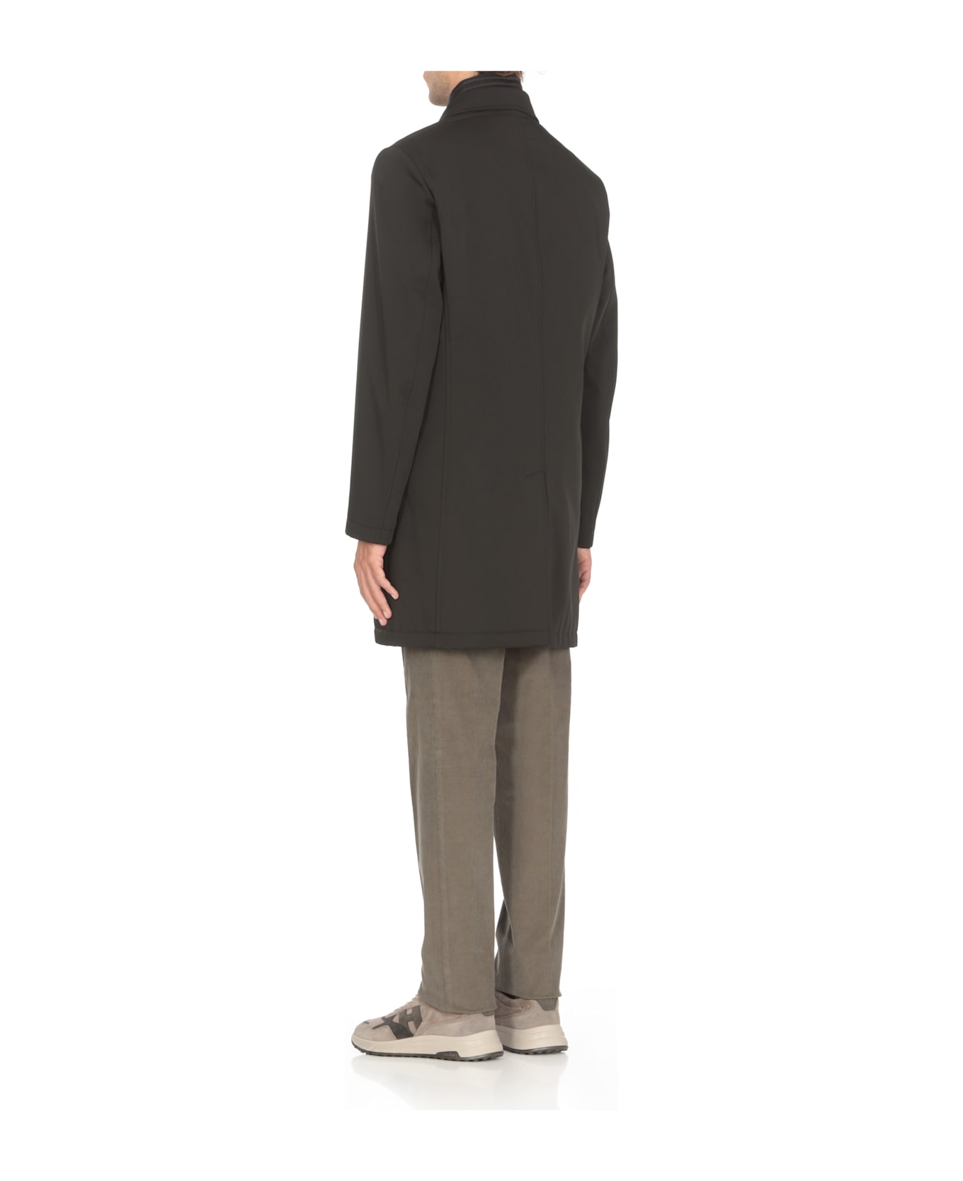Fay Padded Coat - Black