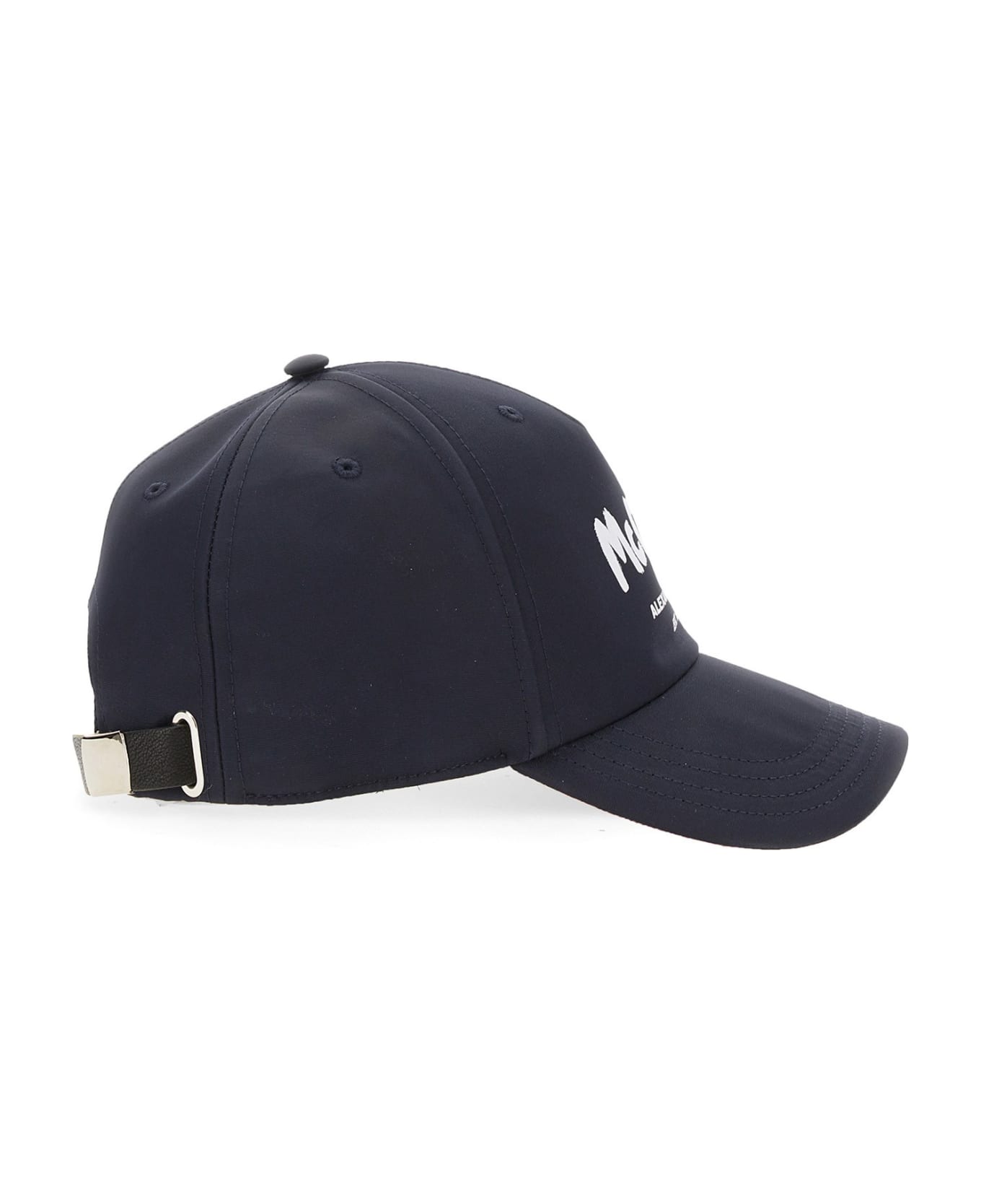 Alexander McQueen Baseball Cap - blue 帽子