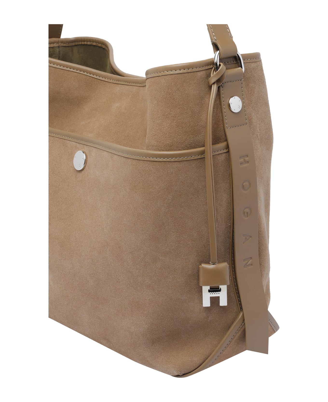 Hogan Medium Hocket Hobo Bag - BROWN トートバッグ