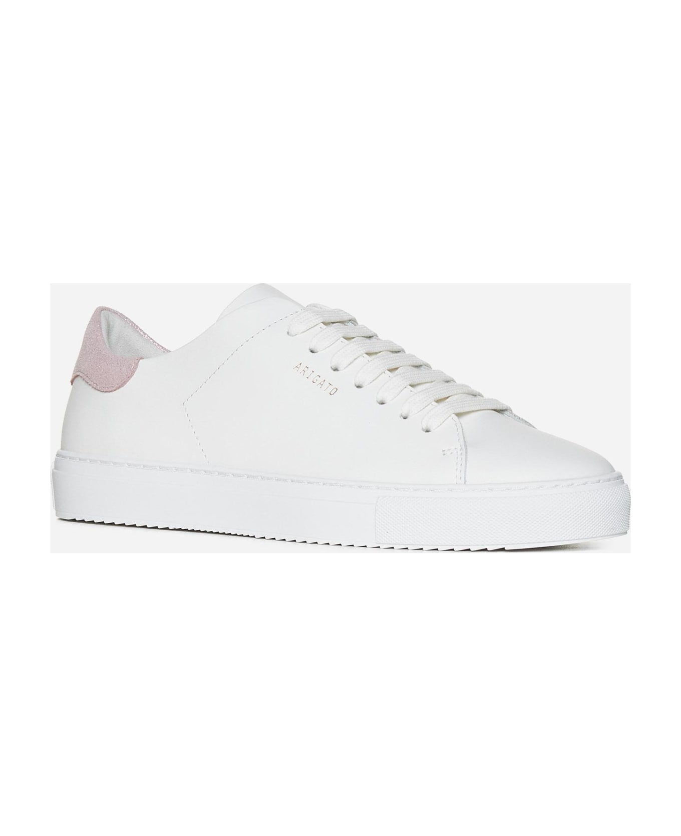Axel Arigato Clean 90 Leather Sneakers - White Pink