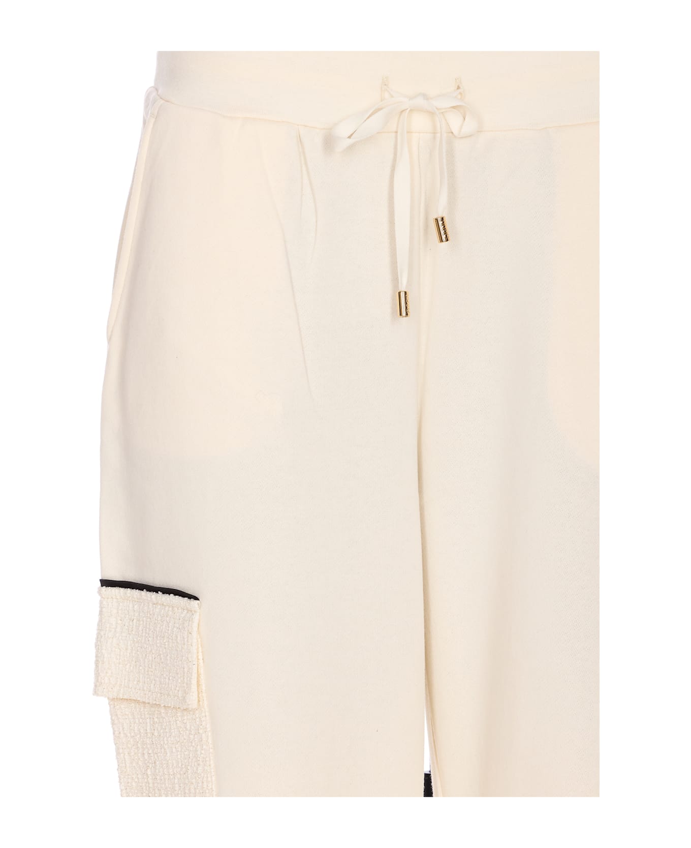 Liu-Jo Cargo Pants - White