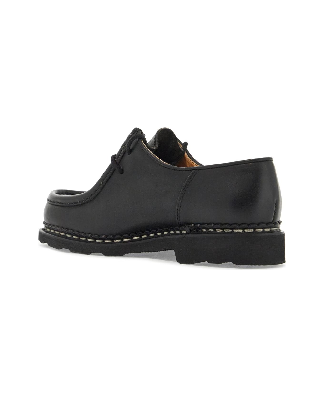 Paraboot 'leather Michael Derby Shoe - NOIRE LIS NOIR (Black)