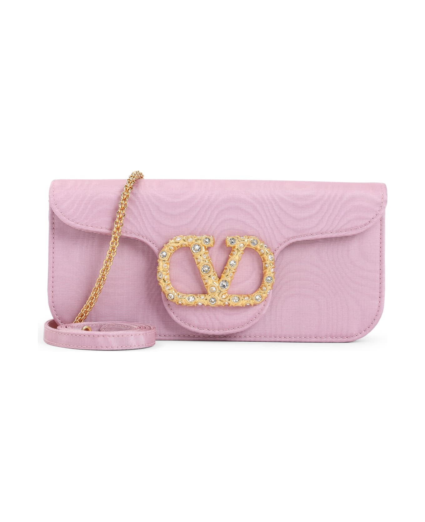 Moiré Textile Clutch - Thumbnail 3