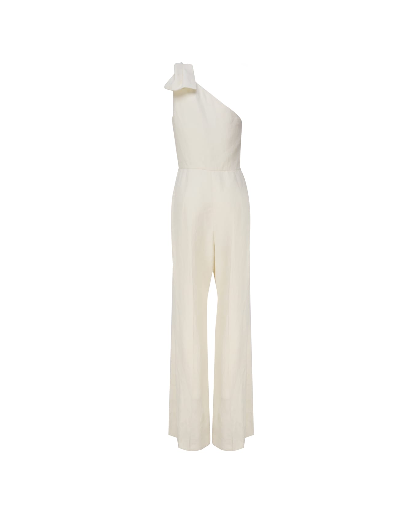 Chloé Linen Dress With Bows - White