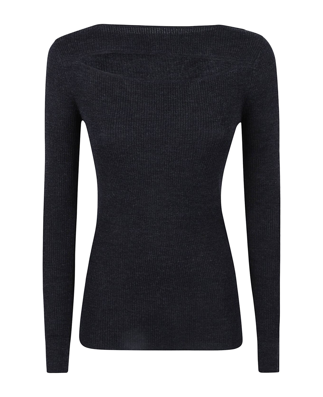 Parosh Leila Sweater - Grey Scuro ニットウェア