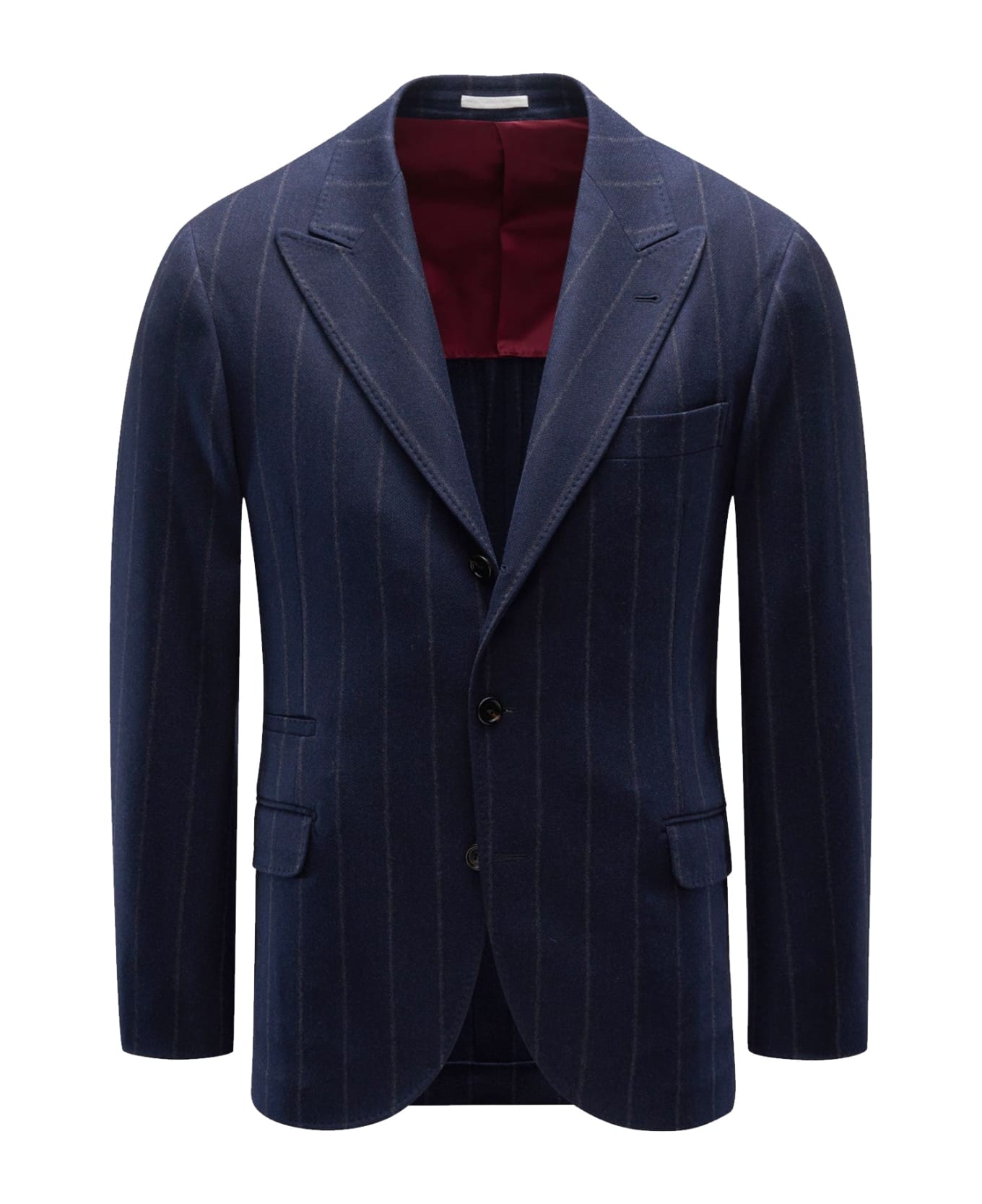 Brunello Cucinelli Wool Jacket - Blue ブレザー