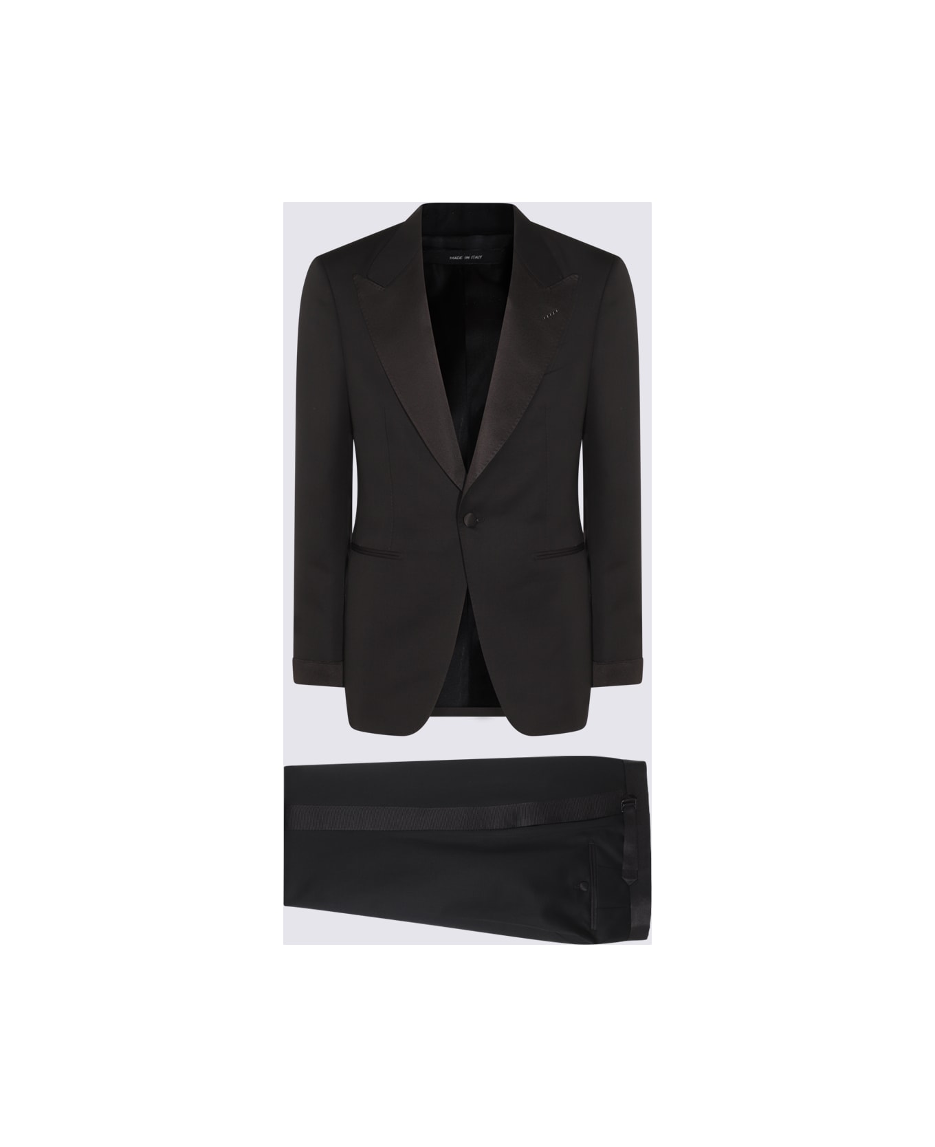 Tom Ford Black Suits - Black