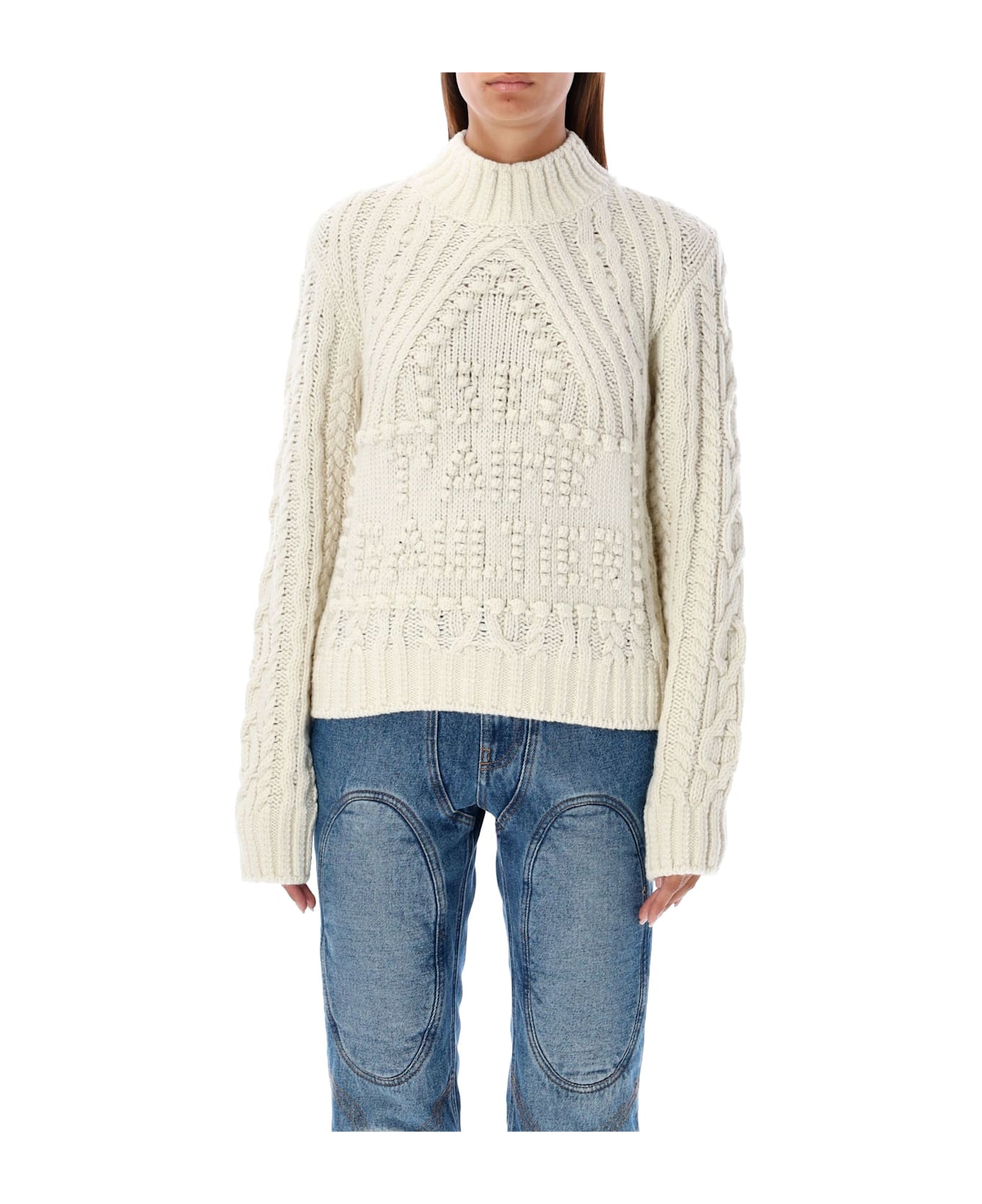 Jean Paul Gaultier Je T'aime Sweater - CREAM