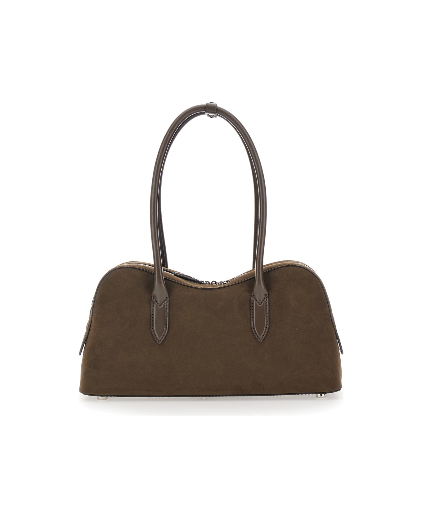 Stella McCartney Stella Ryder Medium Bag Alter Suede - Brown