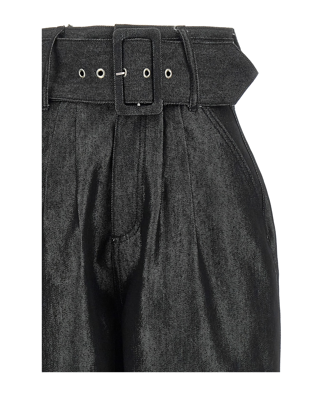 Rotate by Birger Christensen High Waist Jeans - Black  