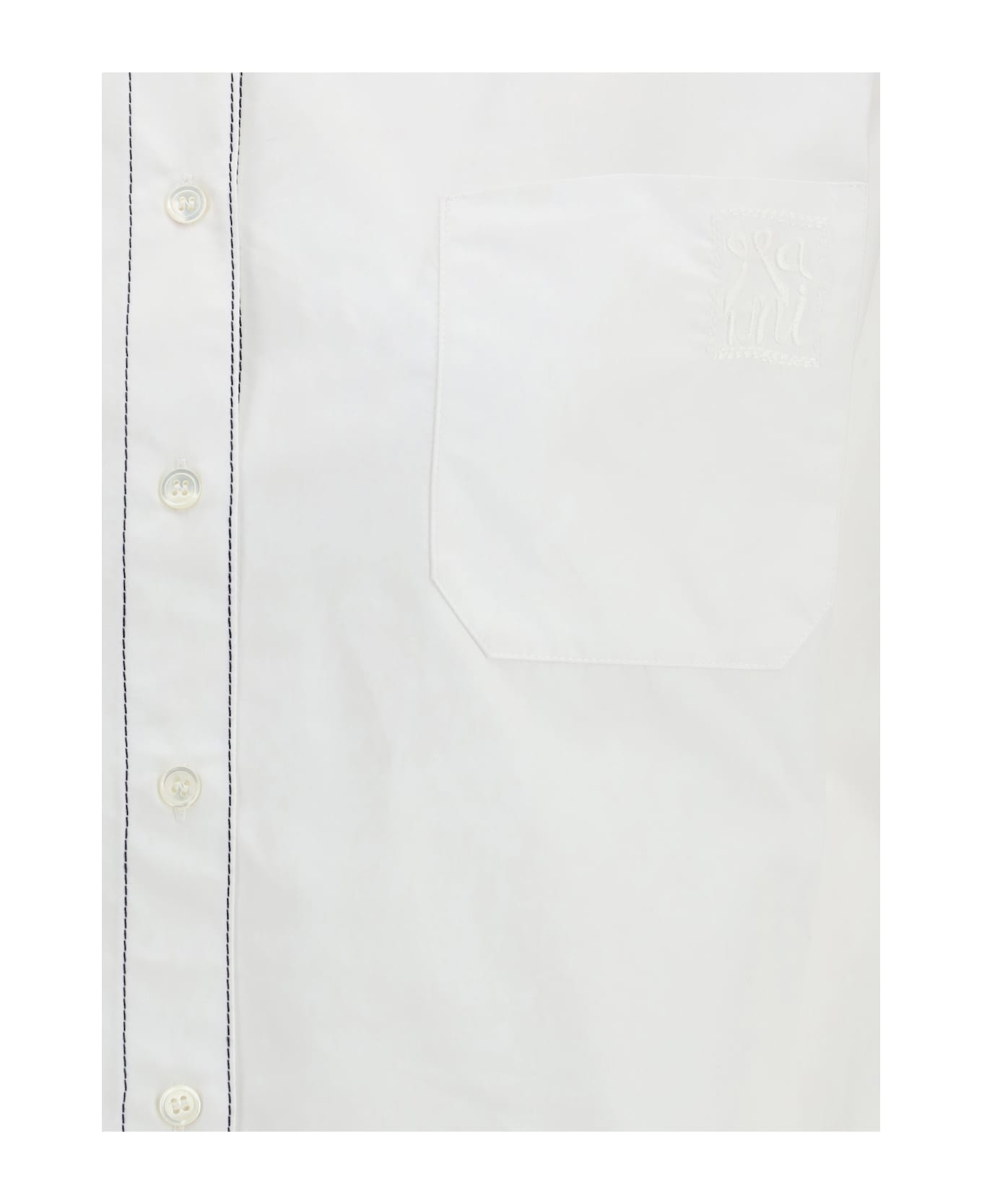 Marni Cropped Long-sleeve Shirt