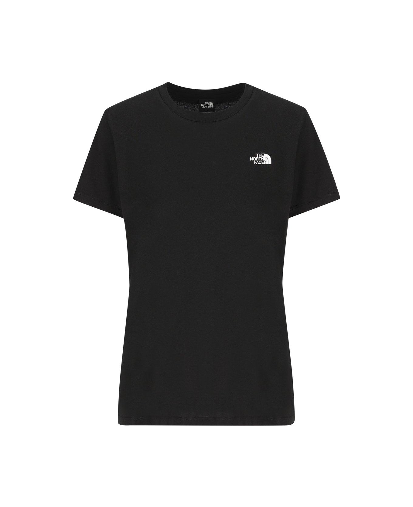 The North Face Logo Printed Crewneck T-shirt - Tnf Black
