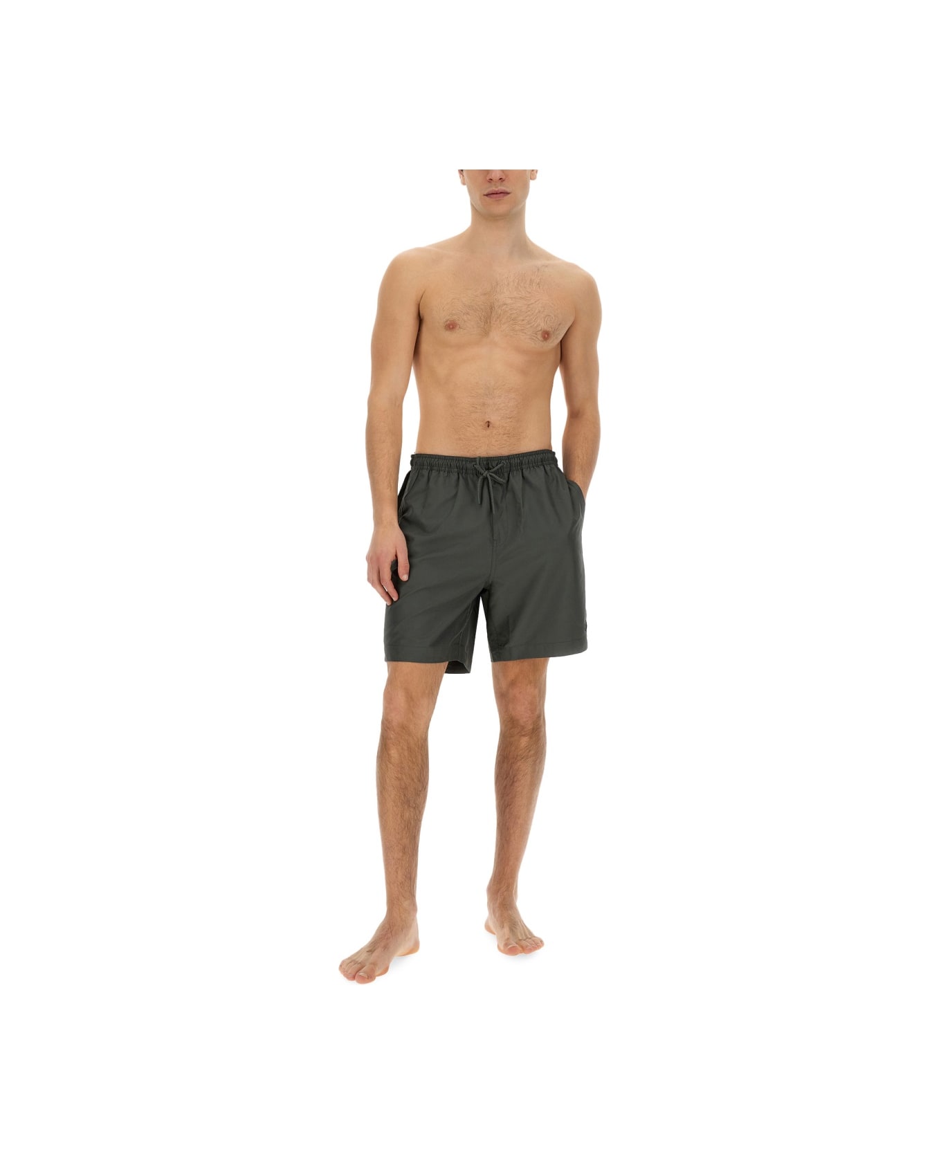 Fred Perry Swimsuit - MILITARY GREEN