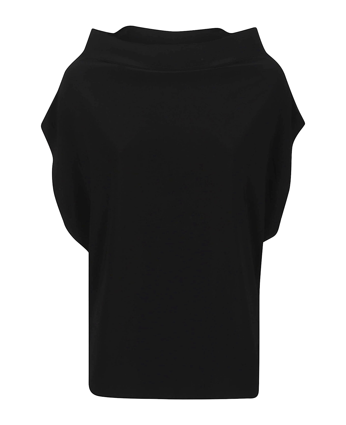 Norma Kamali Sleeveless All In One Top - Black