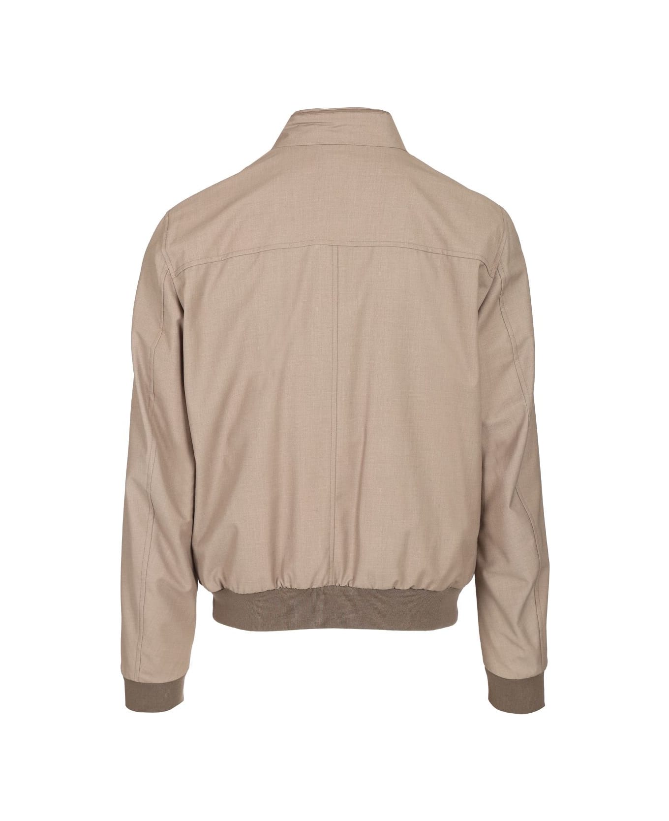 Moorer Bernie-pum Bomber Over Fit - Sabbia