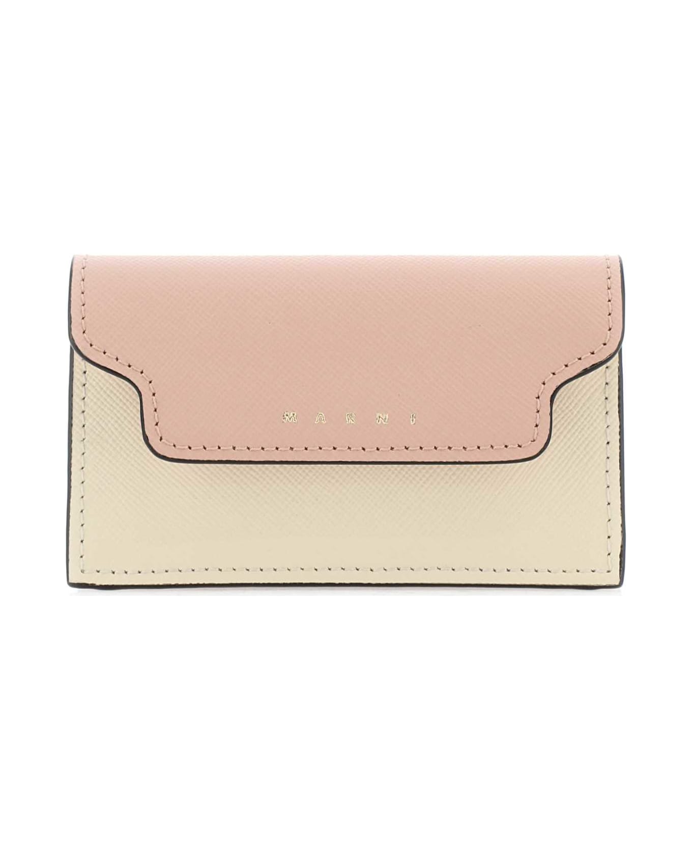 Marni Multicolor Leather Business Card Holder - Z605M 財布