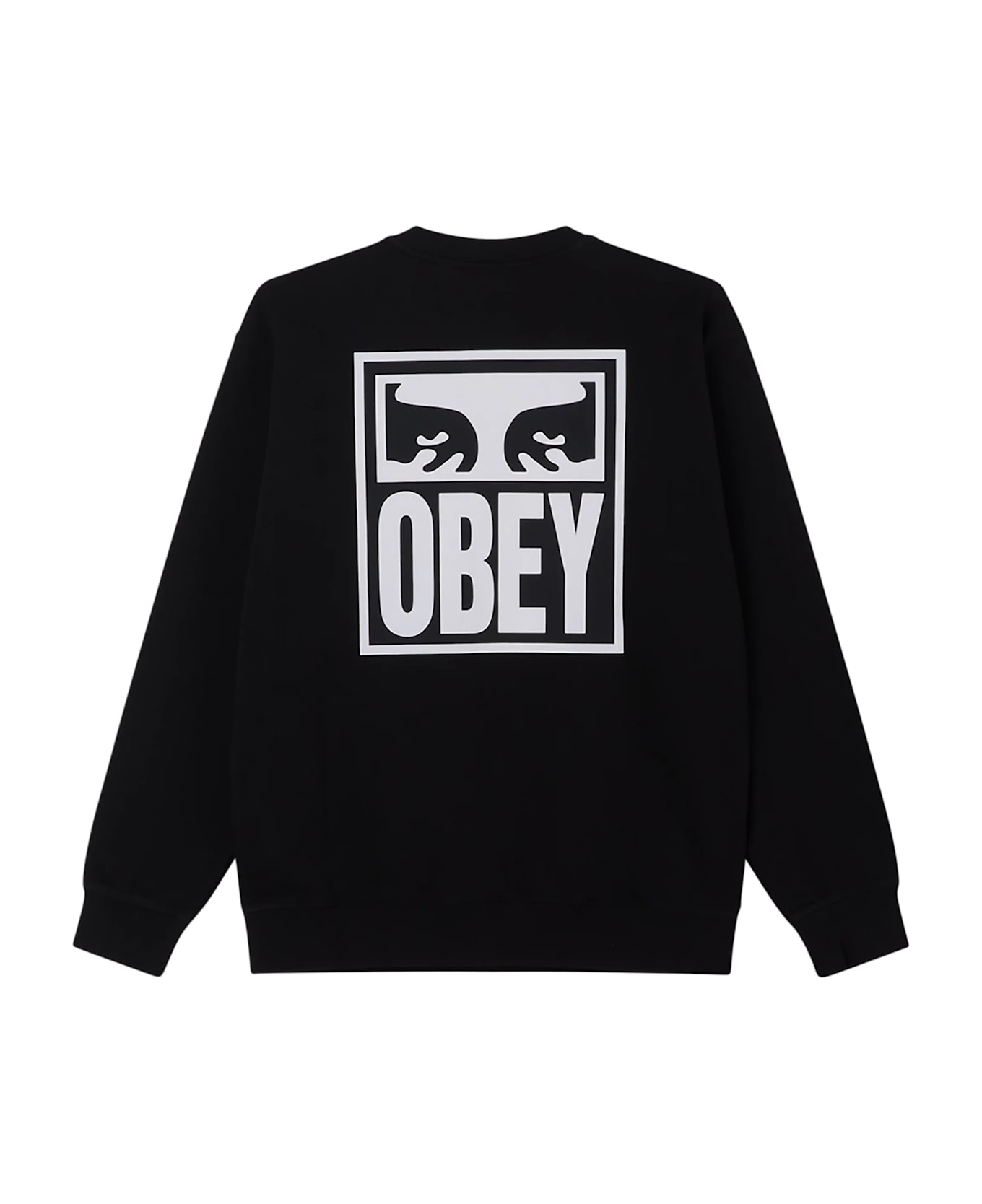 Obey Eyes Icon 2 Crew Fleece - Blk Black