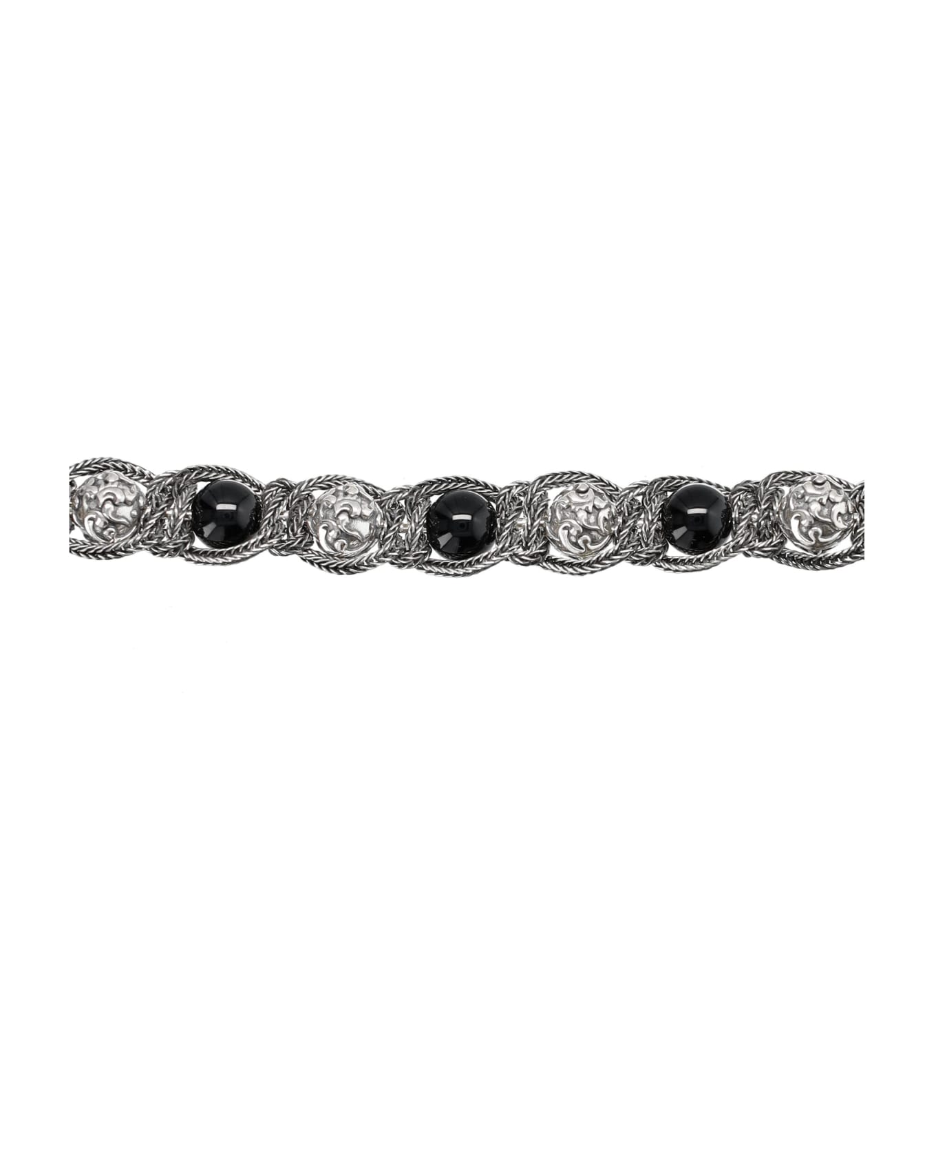 Emanuele Bicocchi Shamballa Bracelet - BLACK