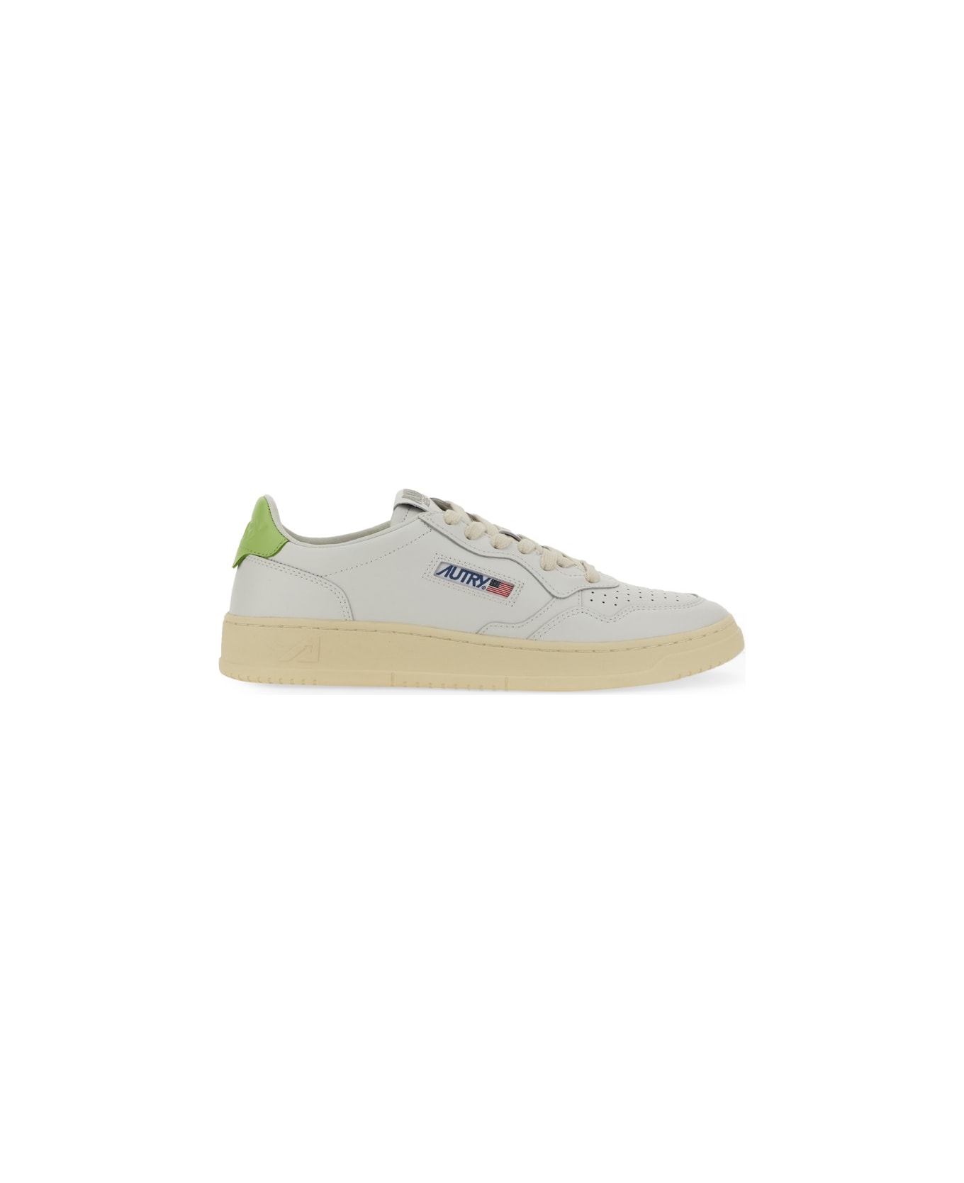 Autry Medalist Low Sneaker - WHITE
