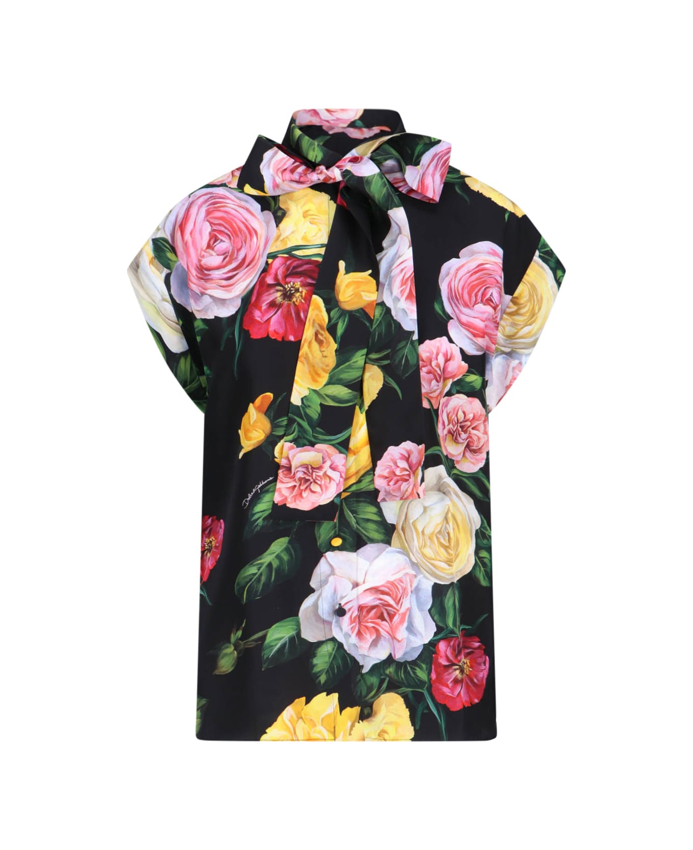 Dolce & Gabbana 'habotai' Silk Shirt - Multicolor