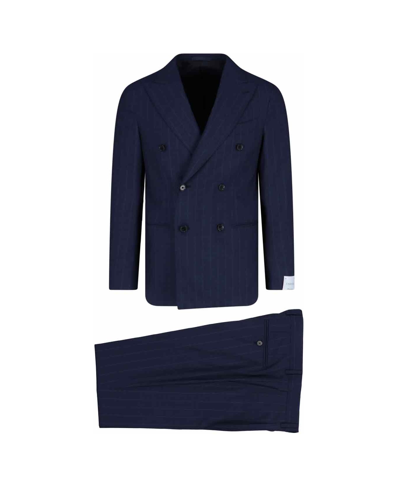 Caruso Double-breasted Complete - Blue