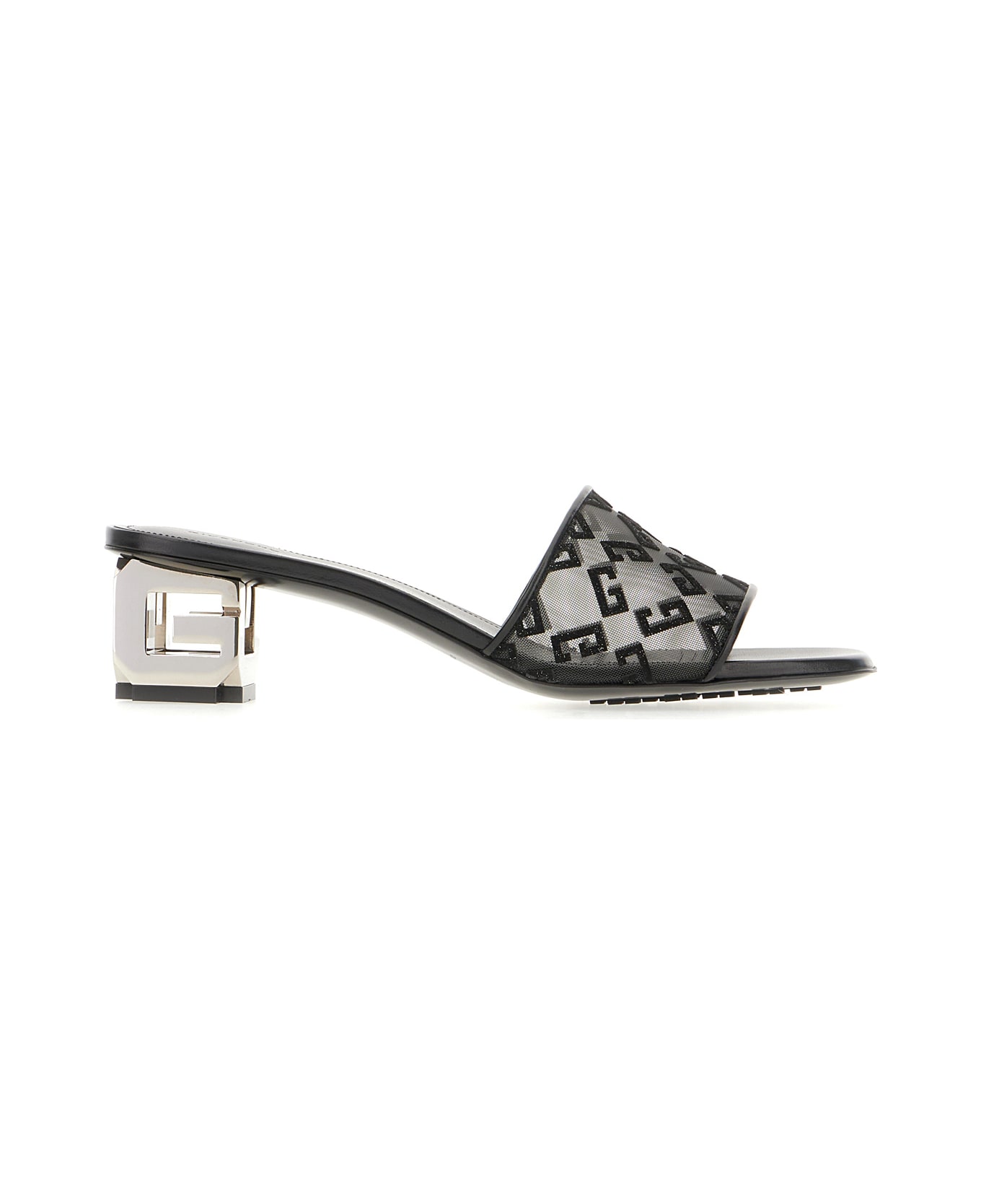 Givenchy Mesh Mules - BLACK