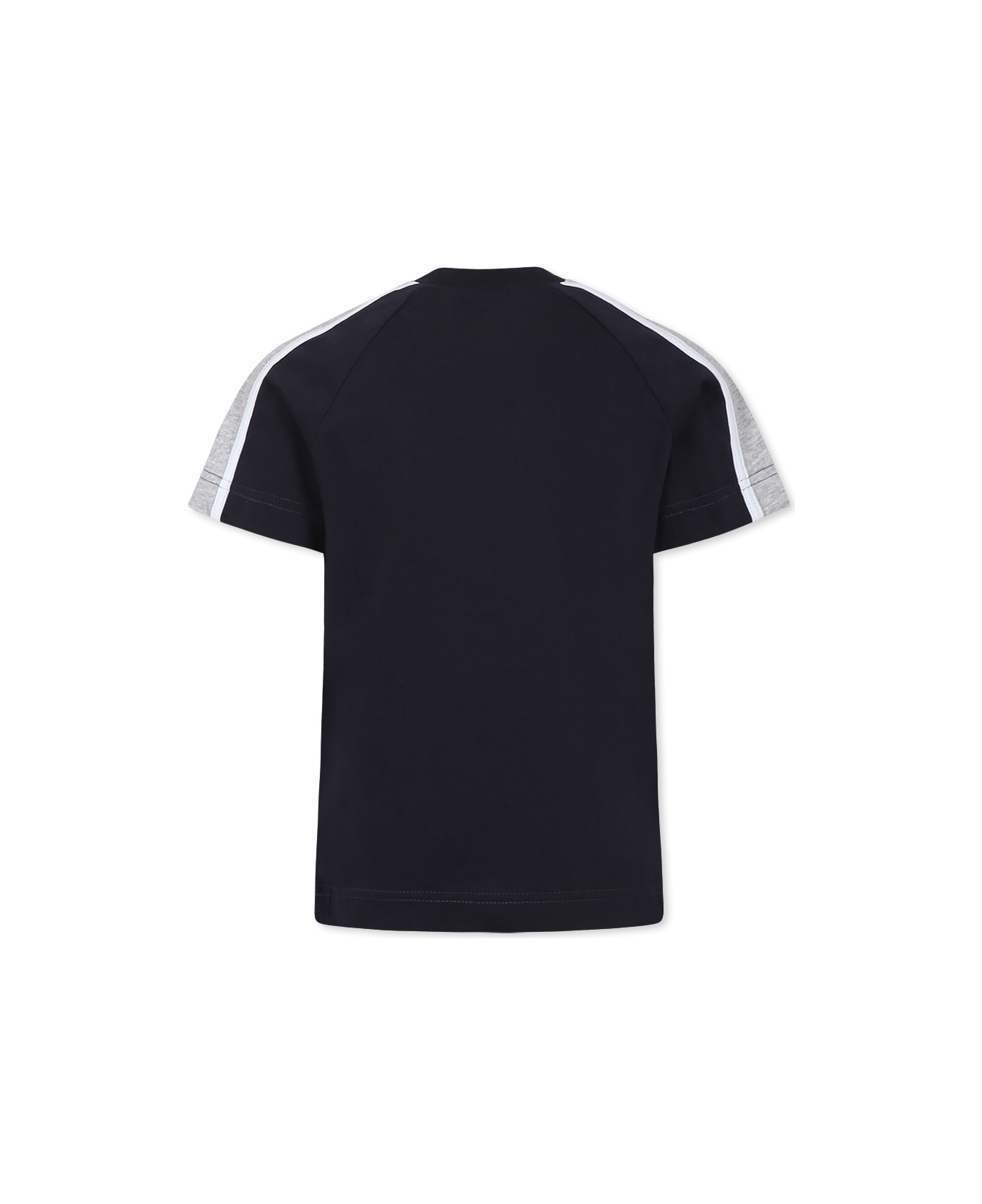 Marni Blue T-shirt For Boy With Logo - Blue
