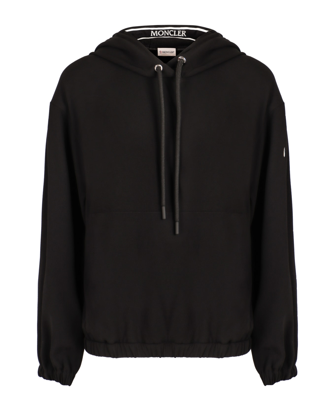 Moncler Hooded Sweatshirt - black