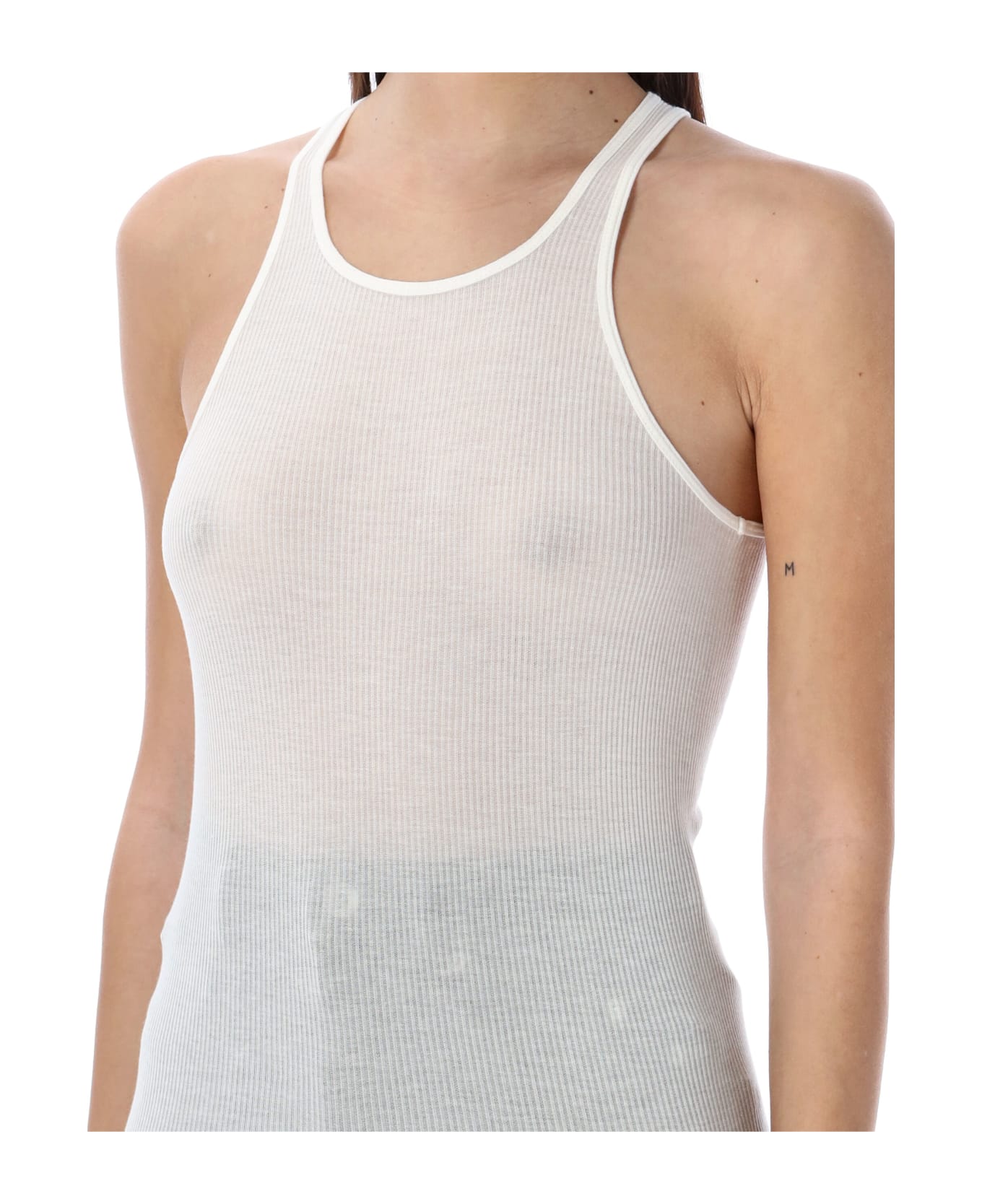 Rick Owens Rib Tank - MILK