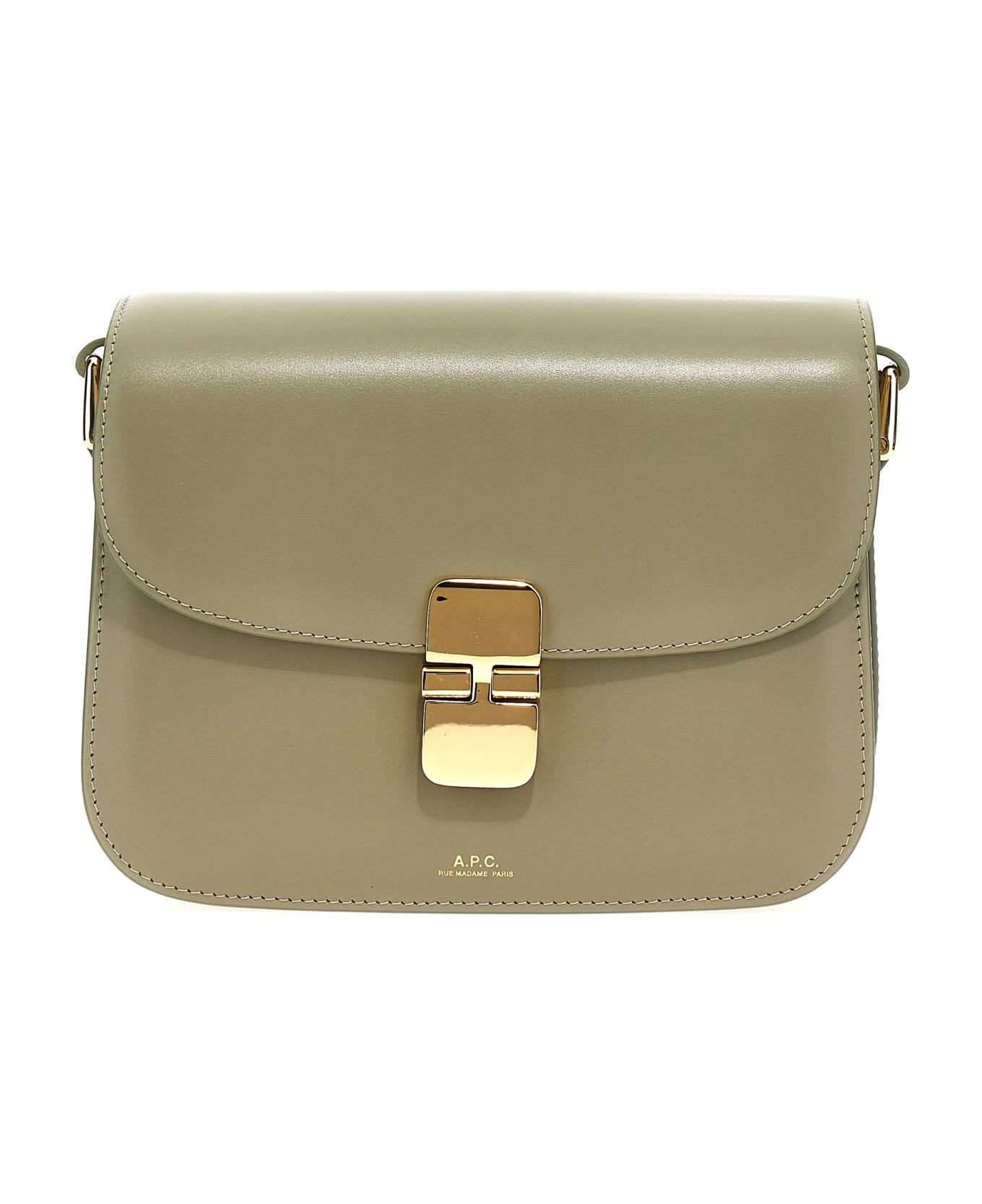 A.P.C. 'grace Small' Crossbody Bag - Green