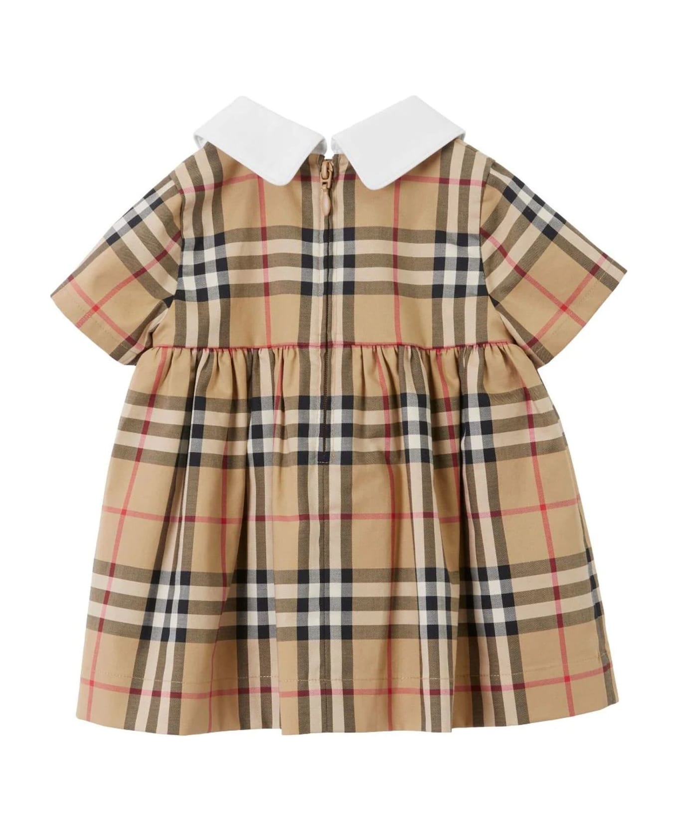 Burberry Archive Beige Stretch-cotton Dress - Beige ワンピース＆ドレス