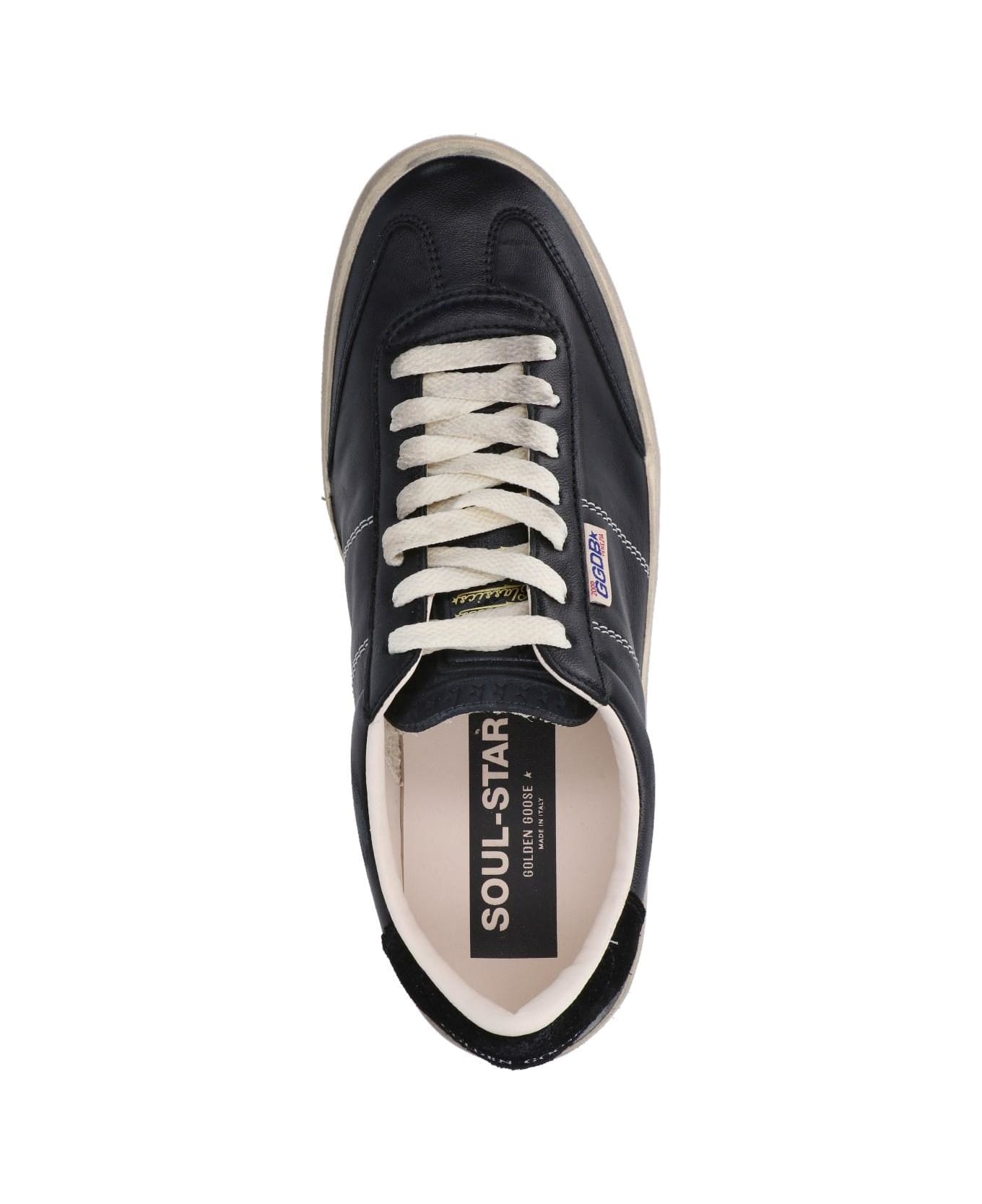Golden Goose 'soul Star' Sneakers - Black