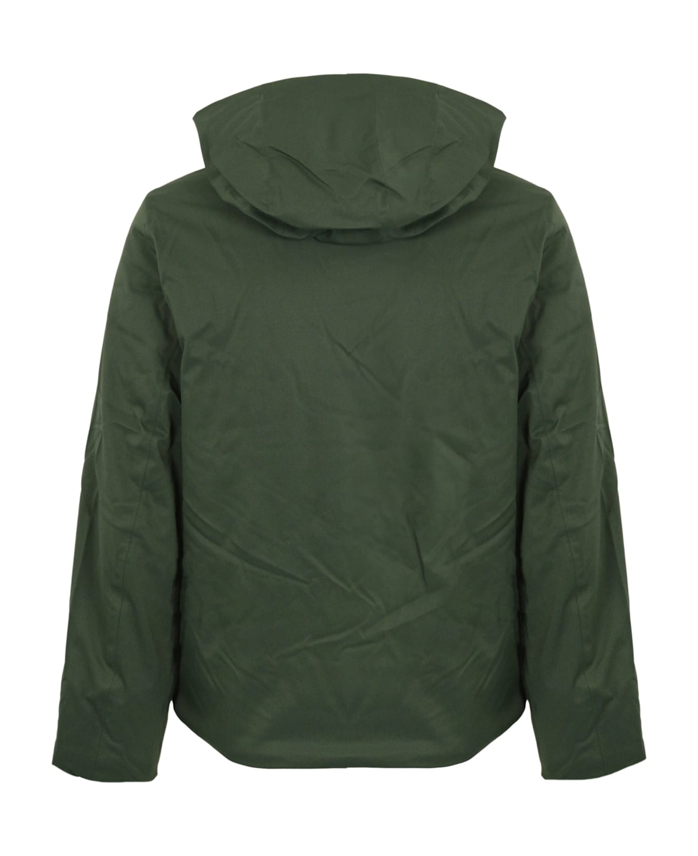 K-Way Jacko Marmotta Jacket In Twill - Green