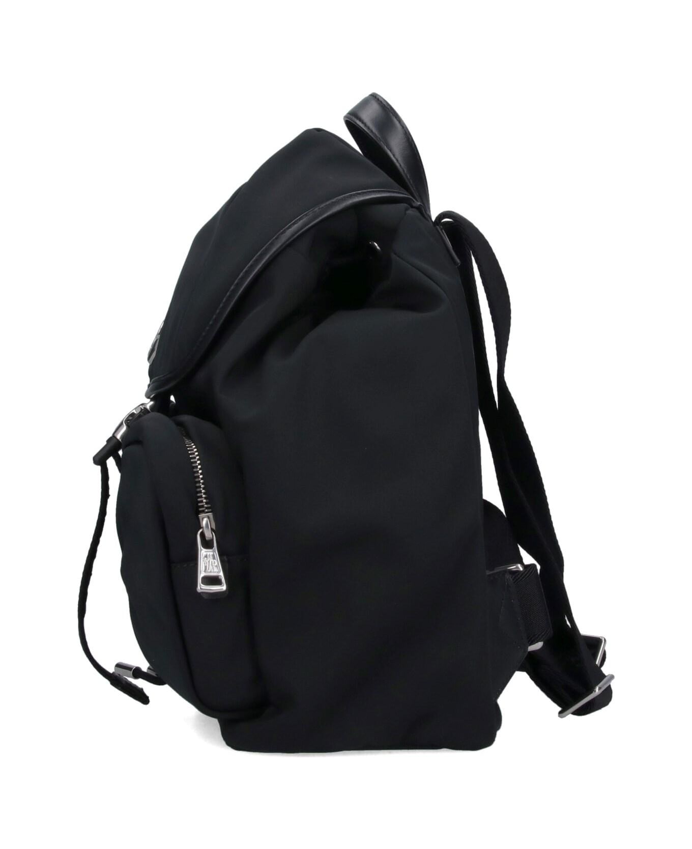 Moncler Logo Backpack - Black