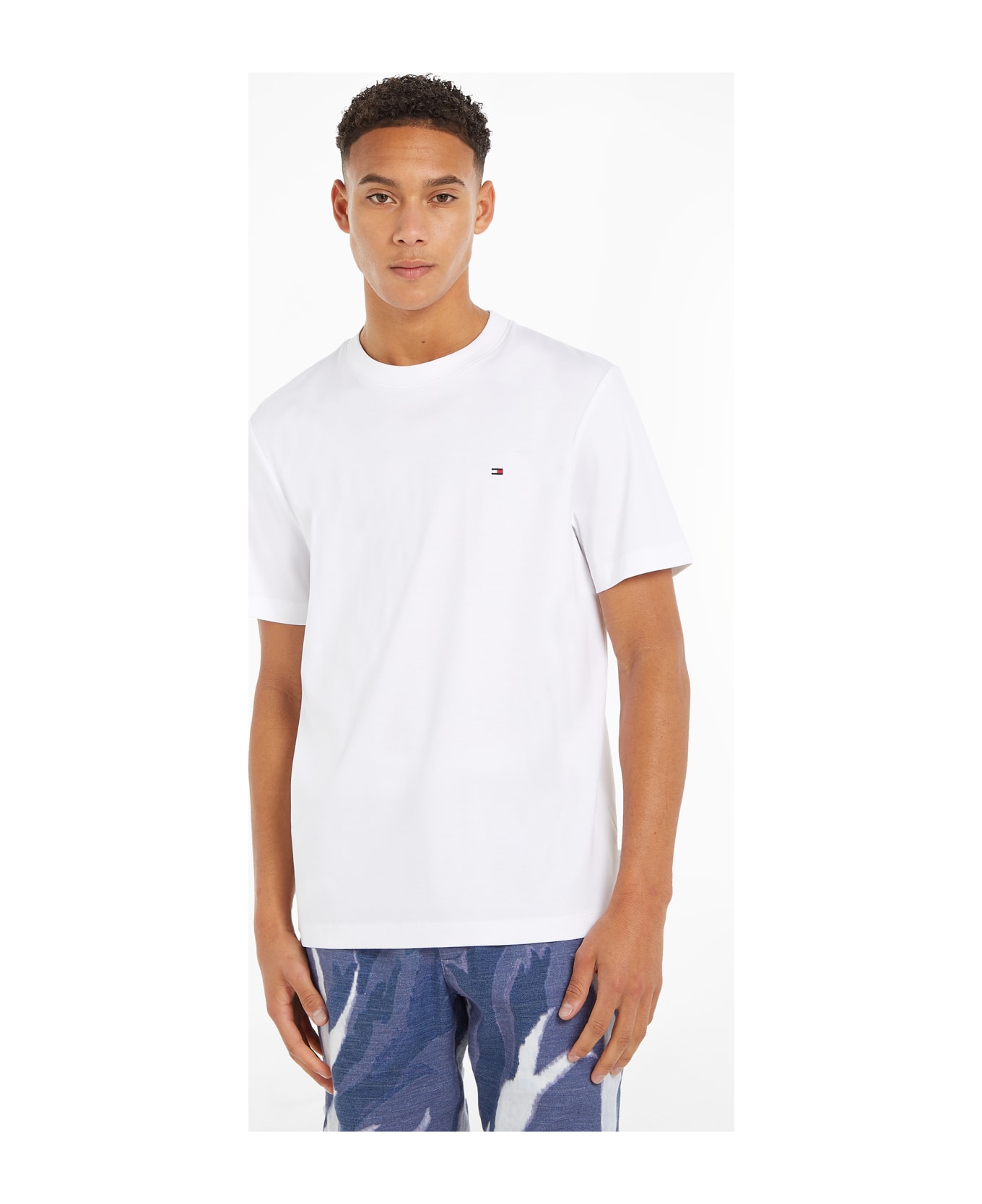 Tommy Hilfiger White T-shirt With Mini Logo - WHITE シャツ