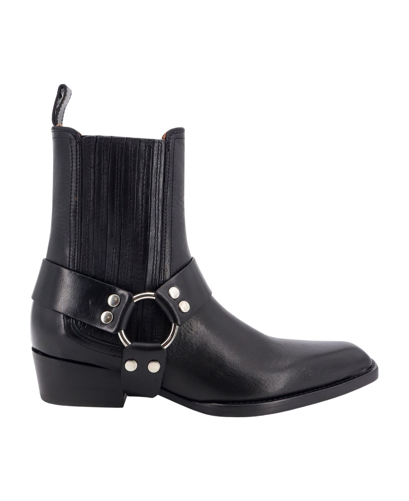 Paris Texas Helena Ankle Boots - Black