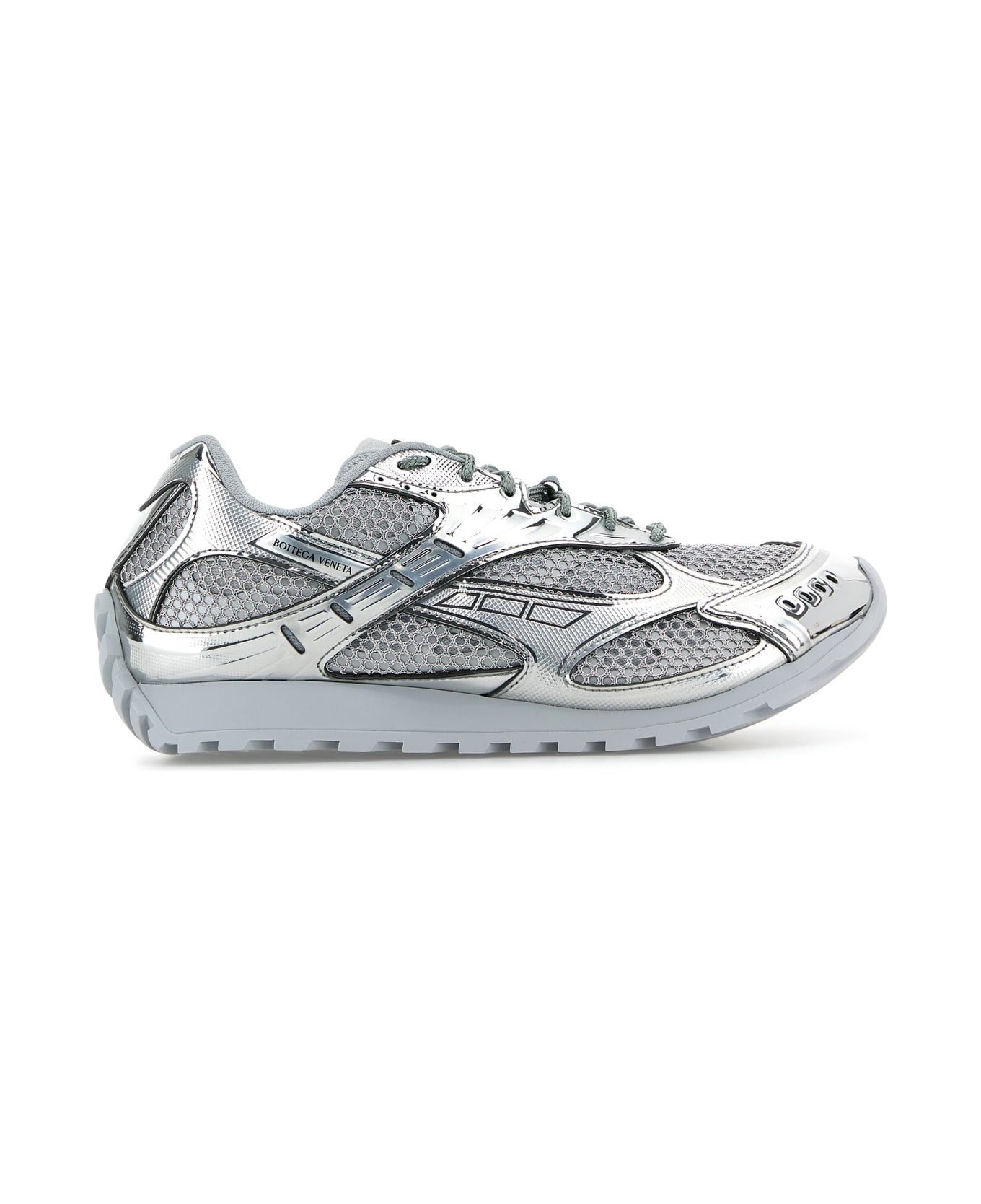 Bottega Veneta Orbit Sneaker - SILVER