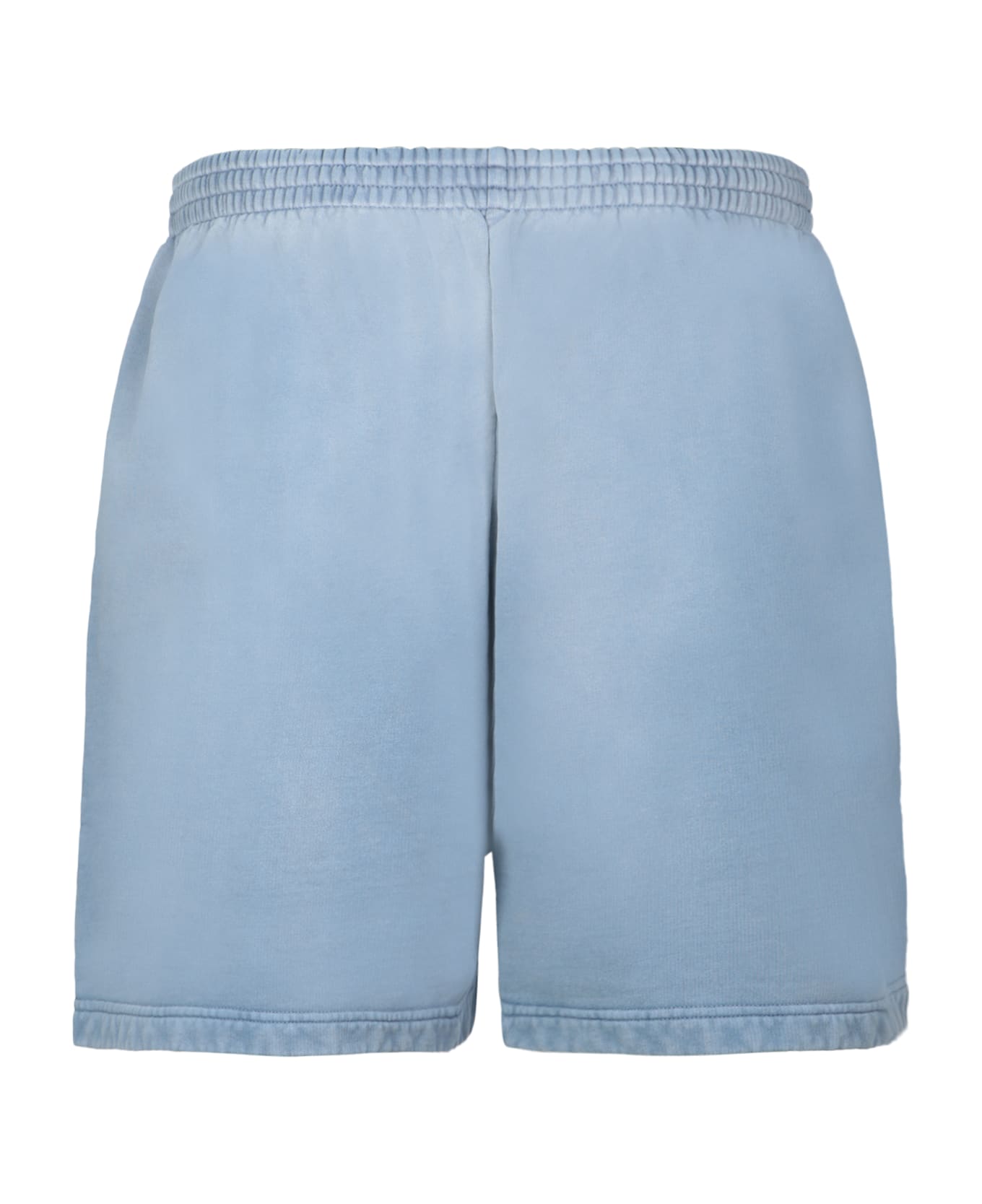 Balenciaga Faded Political Campaign Sweat Shorts - FADED BLUE WHITE RED
