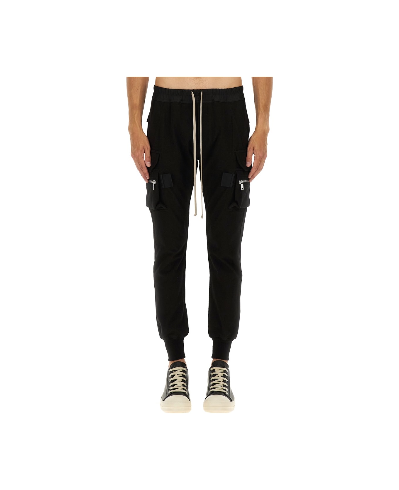 Rick Owens Pants "mastodon" - BLACK
