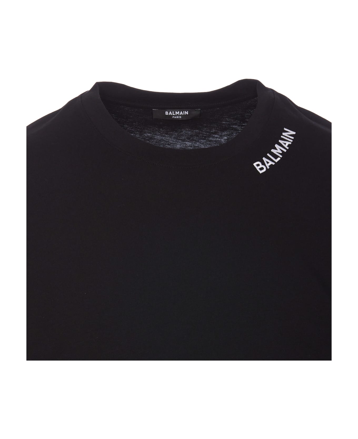 Balmain Logo T-shirt - Black