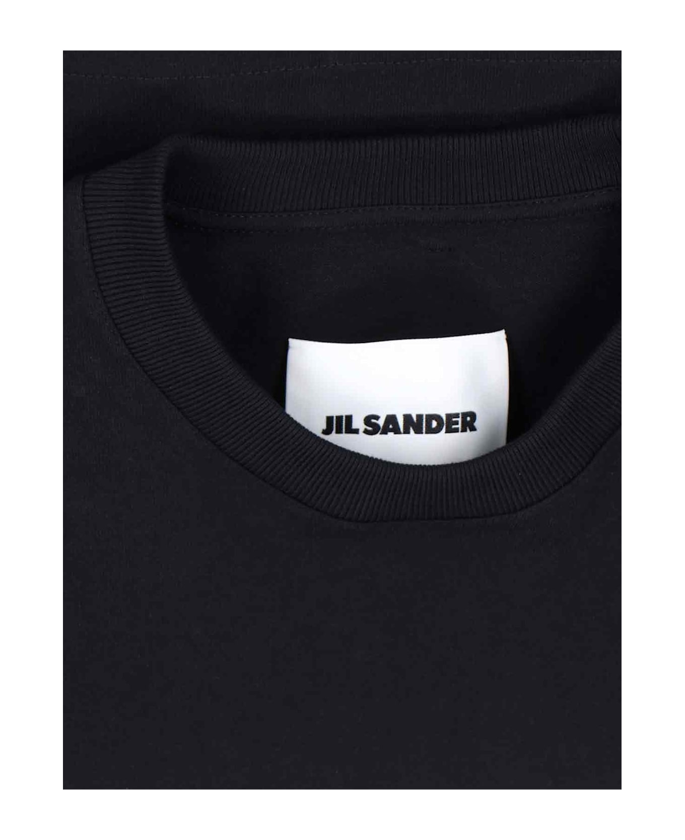 Jil Sander Logo T-shirt - Black  
