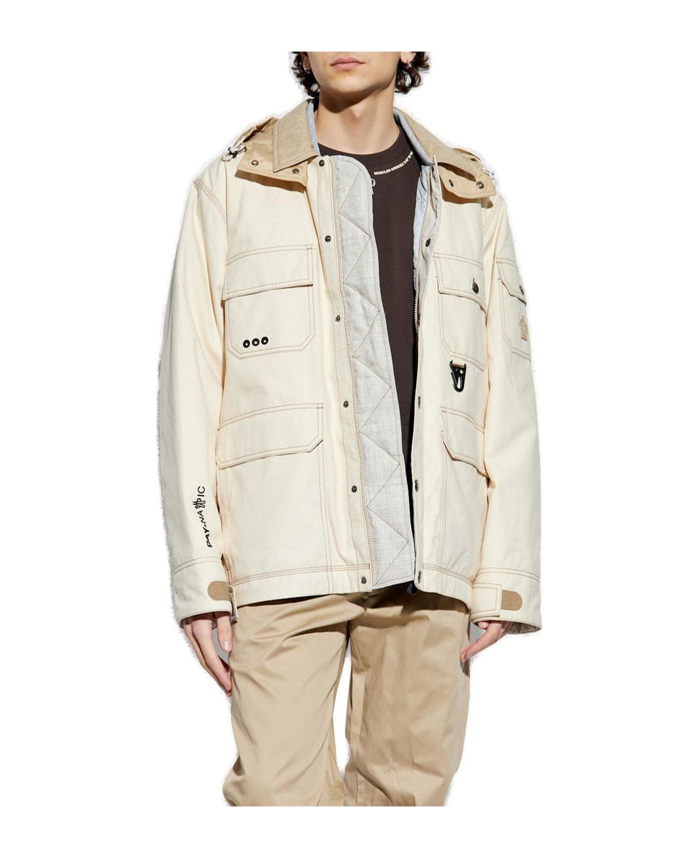 Moncler Grenoble Kelpius Down Field Jacket - NEUTRALS
