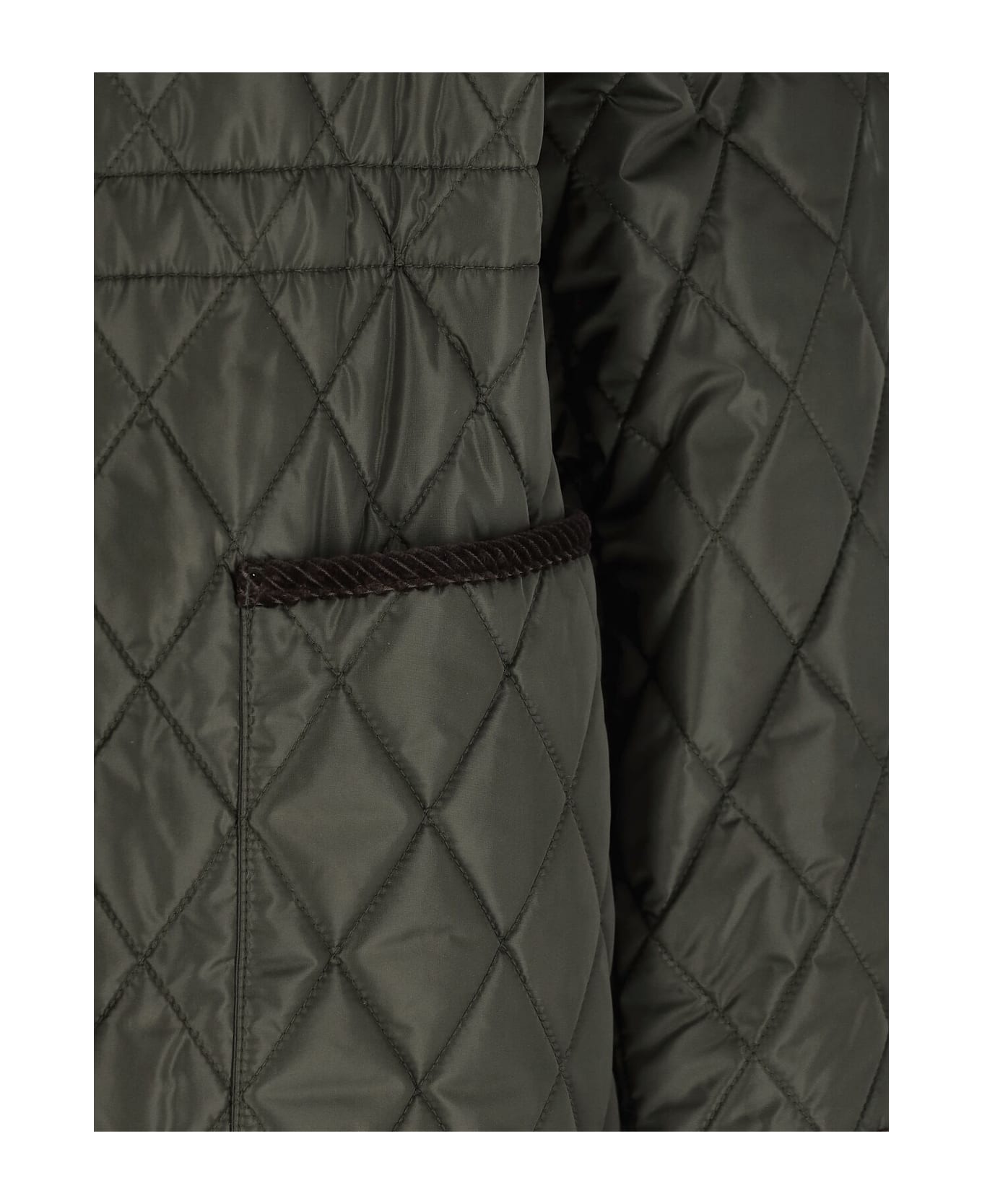 Burberry 'car Coat' Jacket - Green